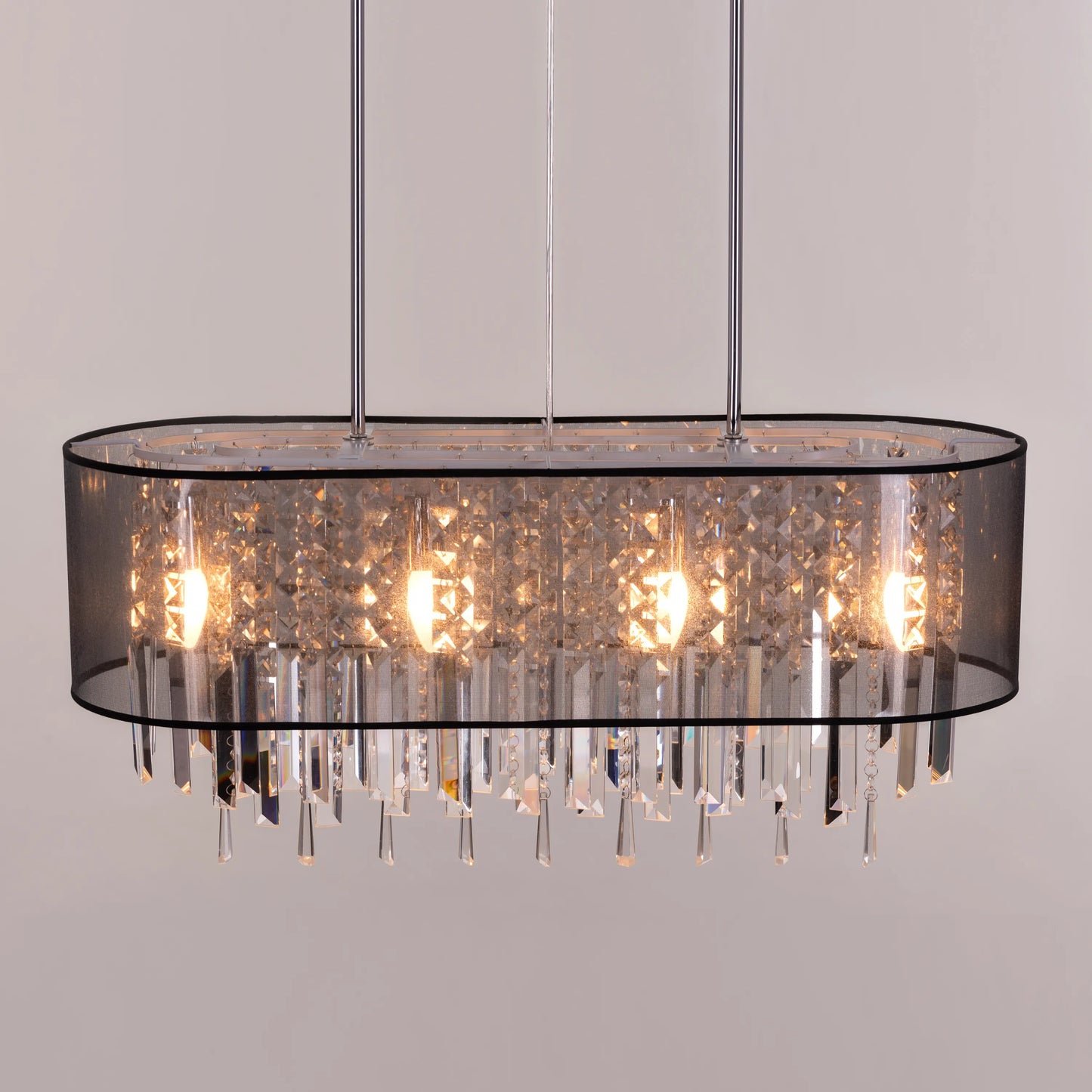 Heart Pounding Moment Crystal Chandelier featuring intricate crystal design.