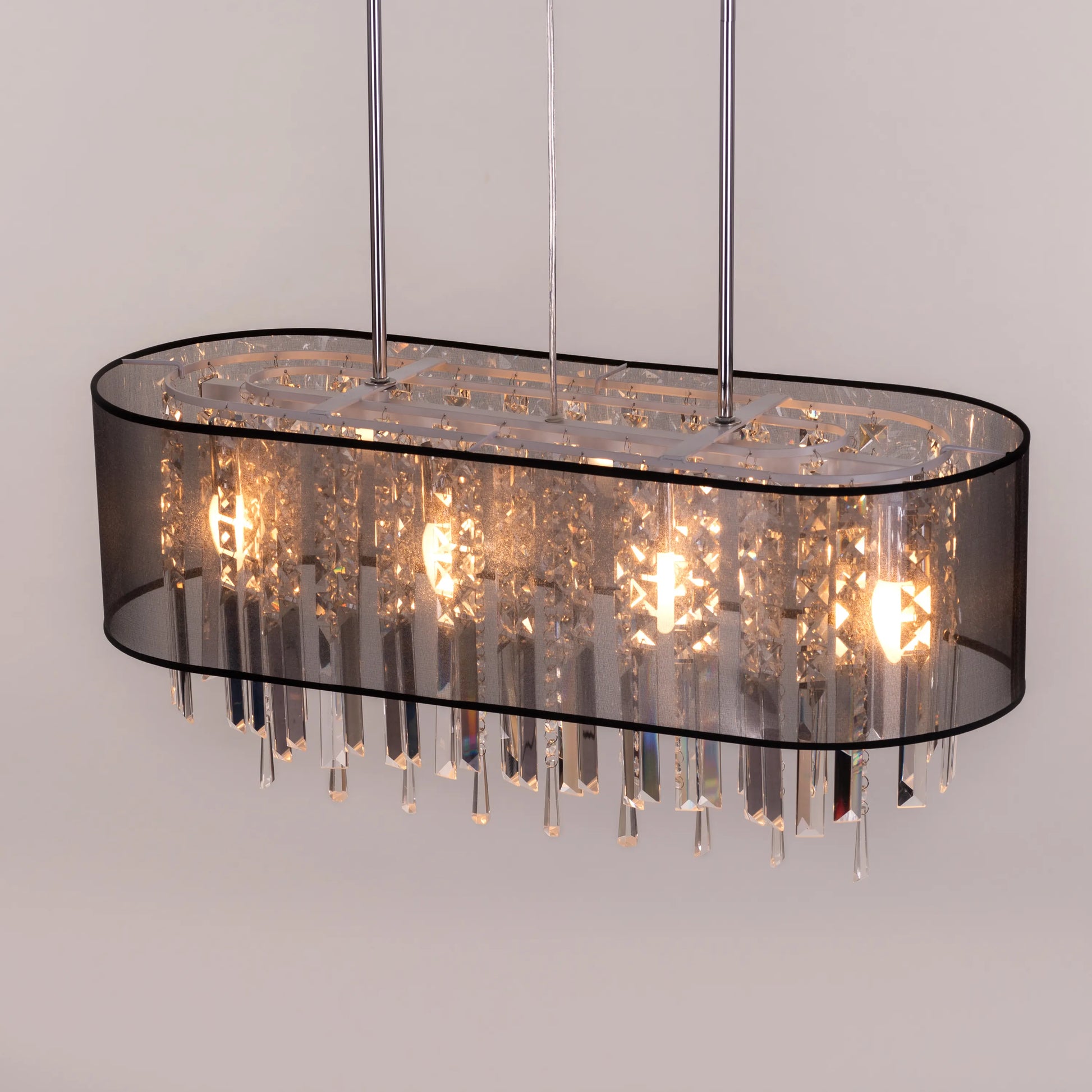 Heart Pounding Moment Crystal Chandelier featuring intricate crystal design.