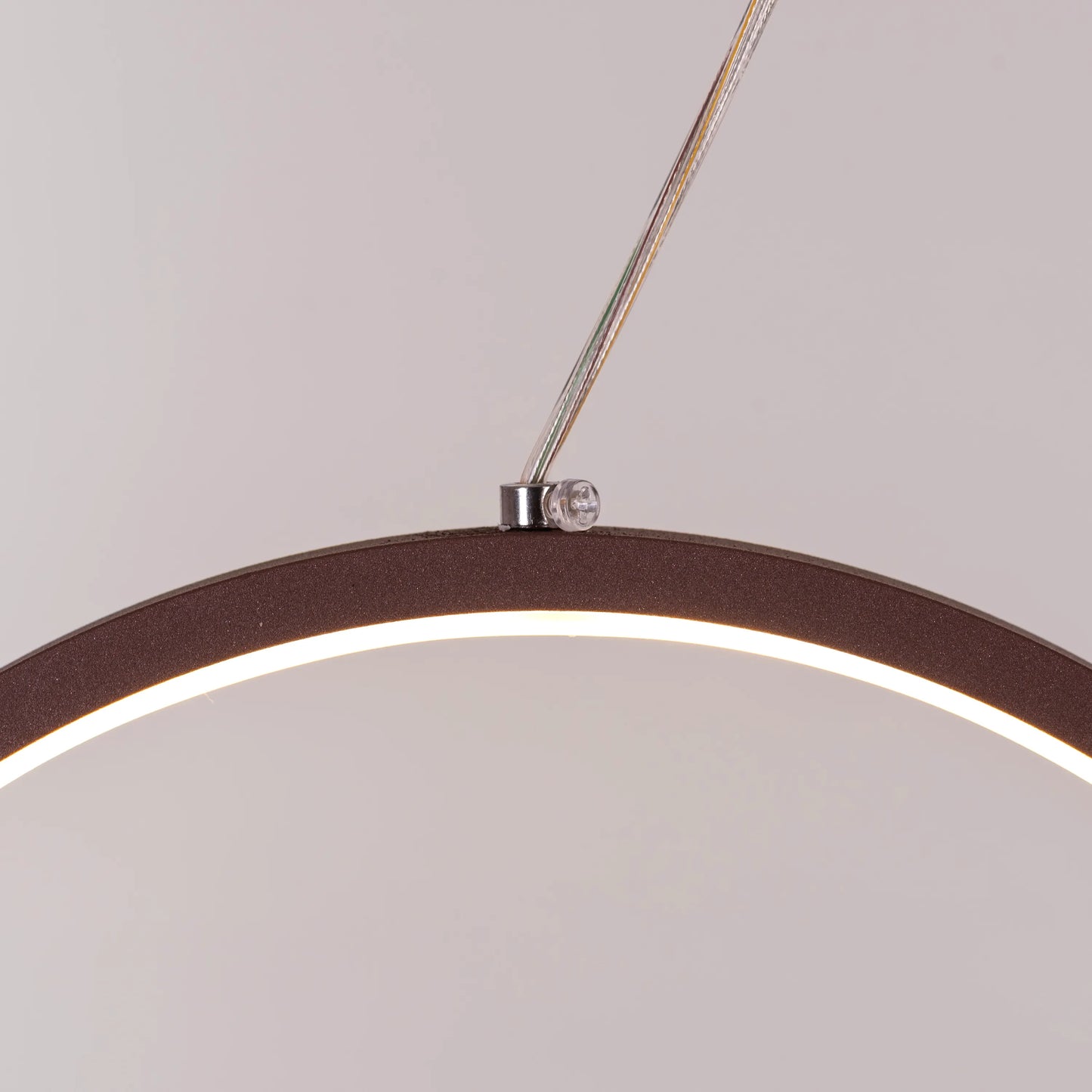 Mirage (Large, Brown, Dimmable LED with Remote Control) Chandelier