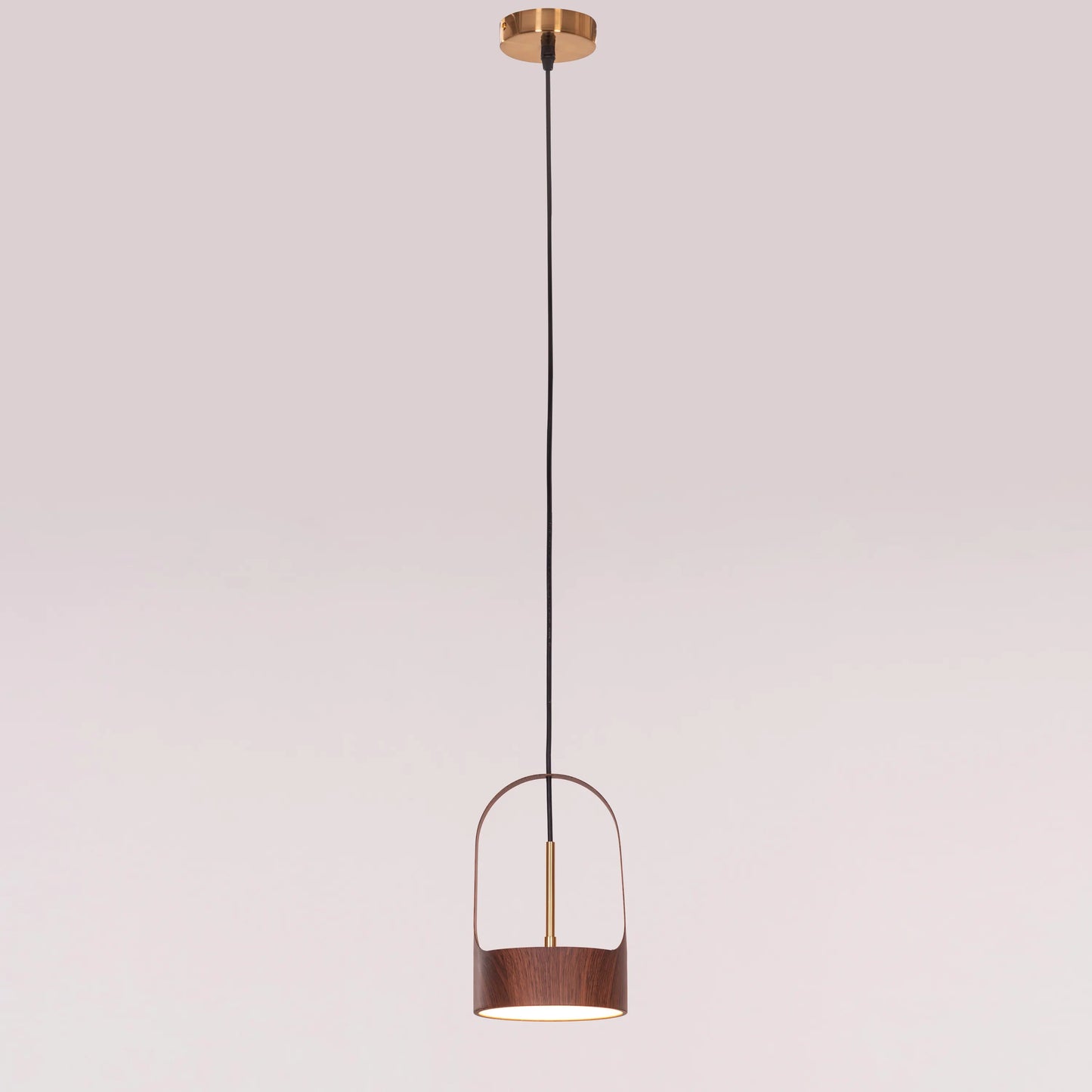 Smart Move (Wooden, Built-In LED) Pendant Light