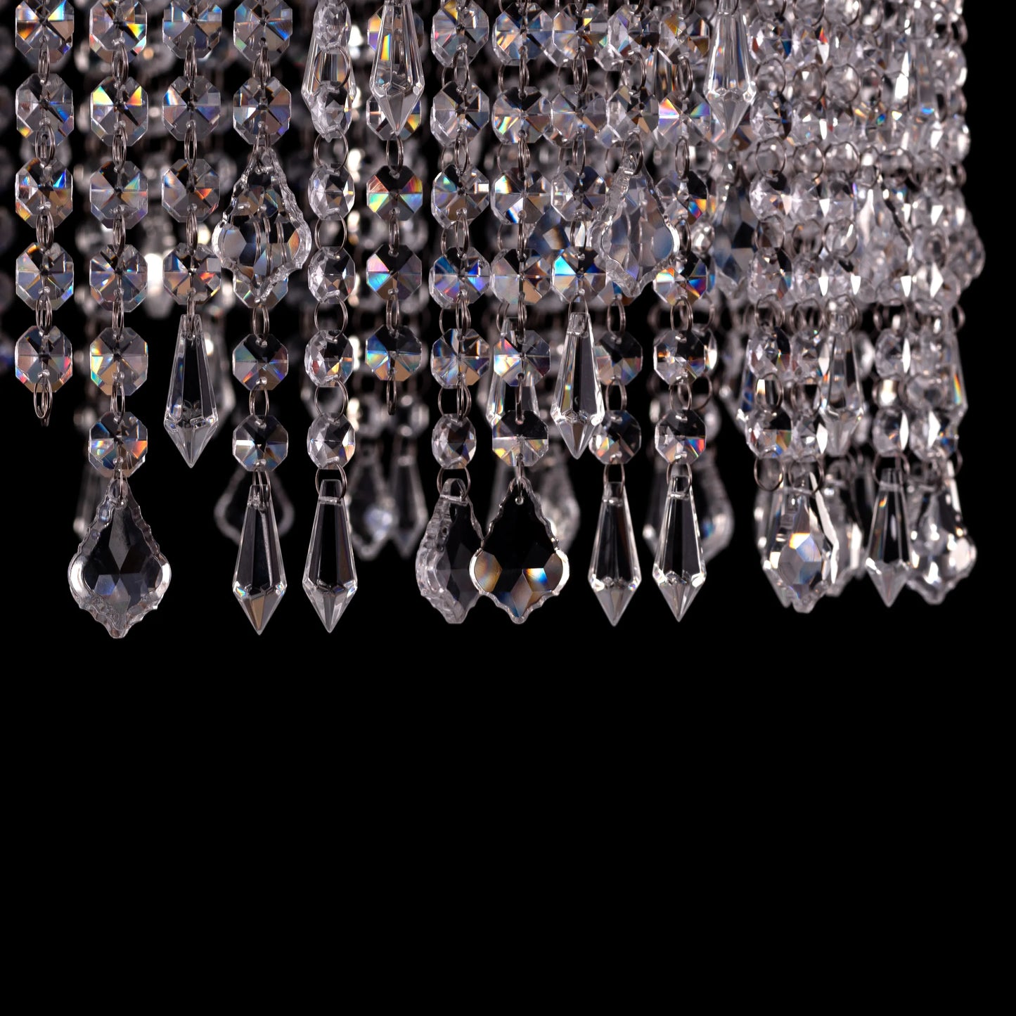 Keep Her Happy Chandelier in gold finish