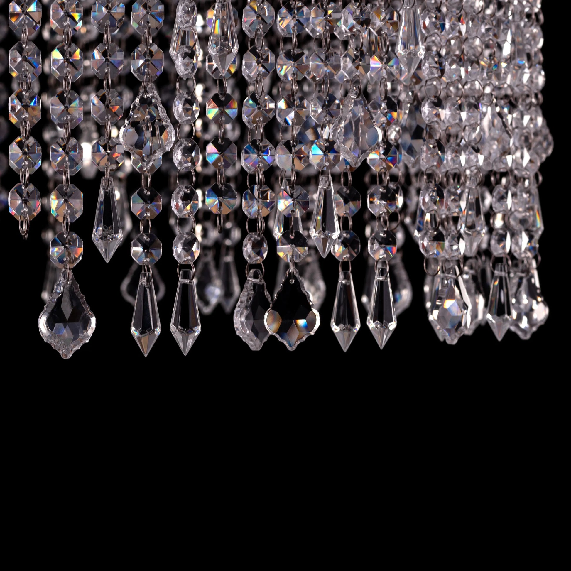 Keep Her Happy Chandelier in gold finish