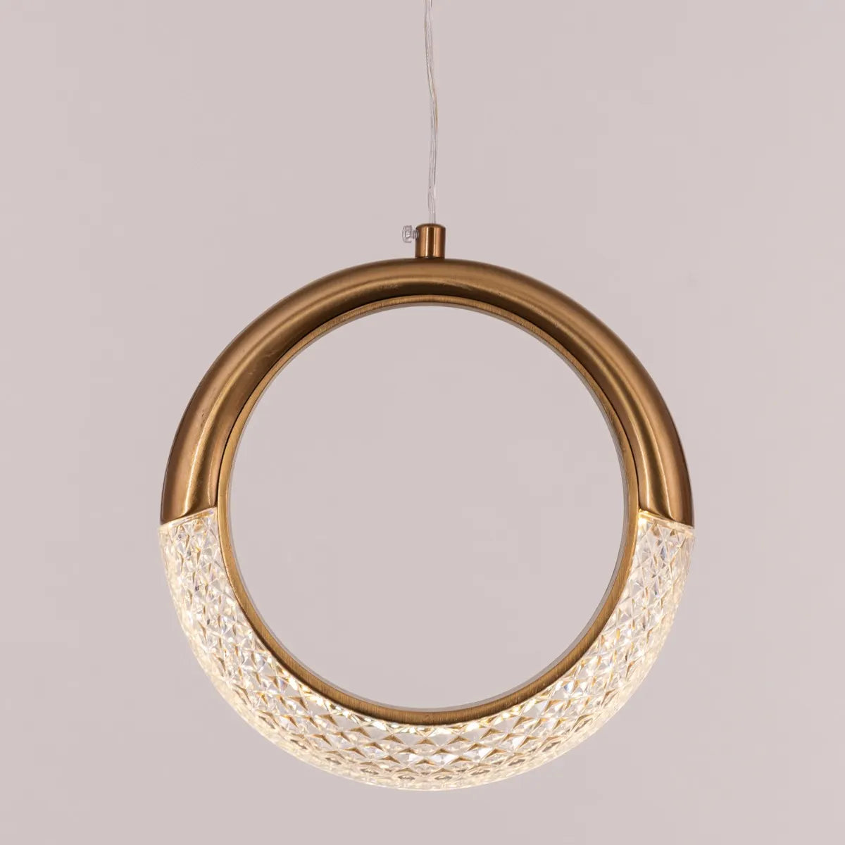 Lot To Unpack (Gold, 3 Color Dimmable LED with Remote Control) Pendant Light