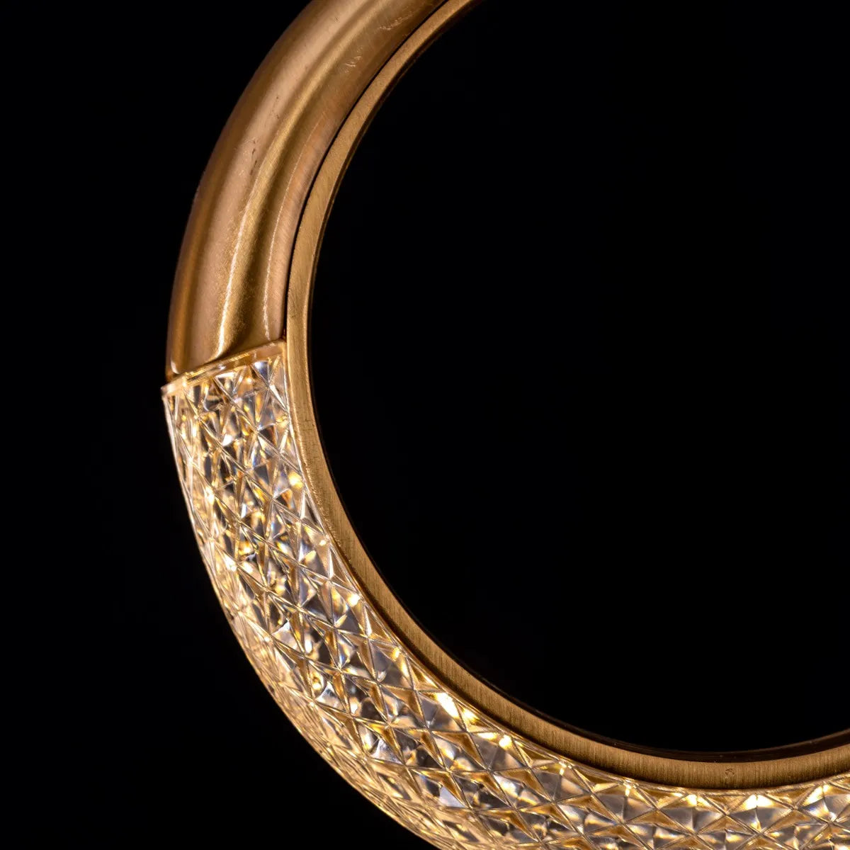 Lot To Unpack (Gold, 3 Color Dimmable LED with Remote Control) Pendant Light