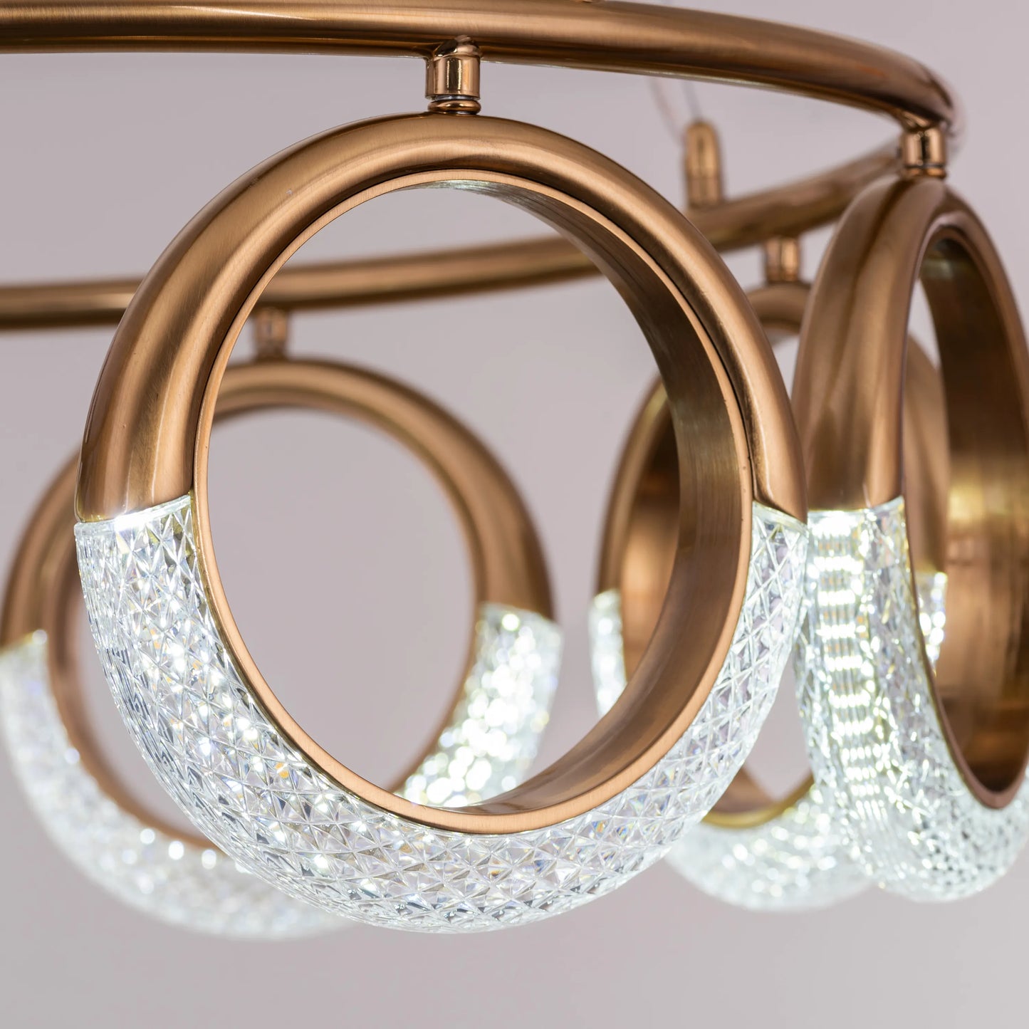 Tell Yourself (Small, Gold, Dimmable LED with Remote Control) Chandelier