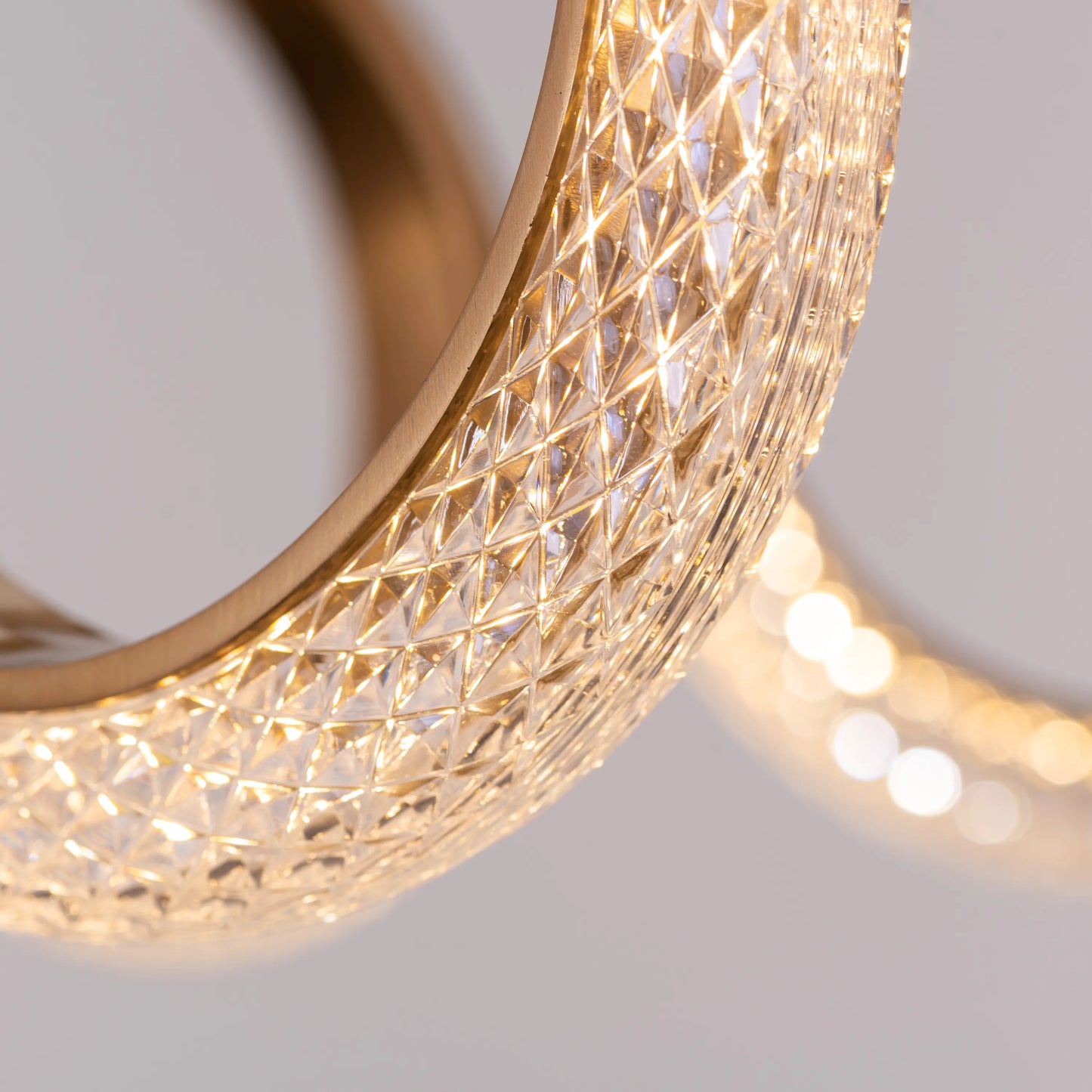 Tell Yourself (Small, Gold, Dimmable LED with Remote Control) Chandelier