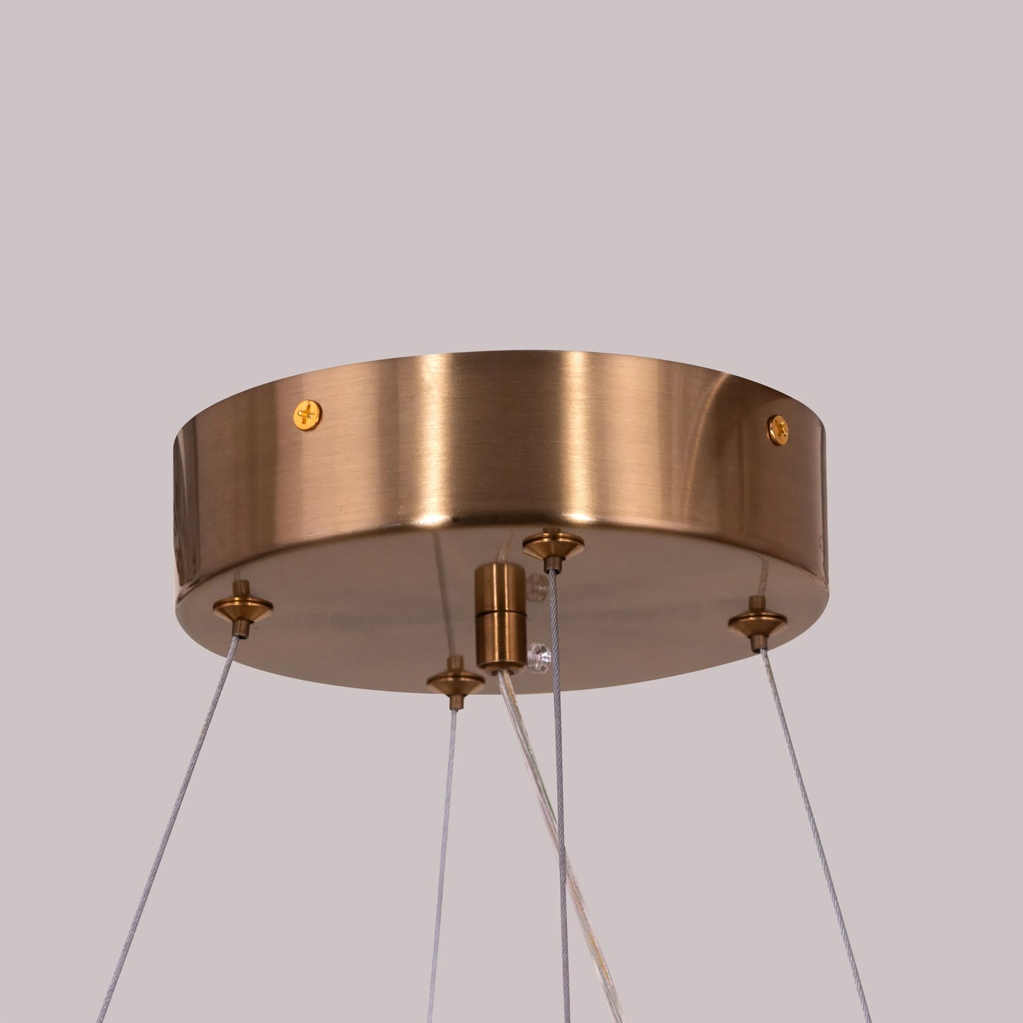 Tell Yourself (Small, Gold, Dimmable LED with Remote Control) Chandelier