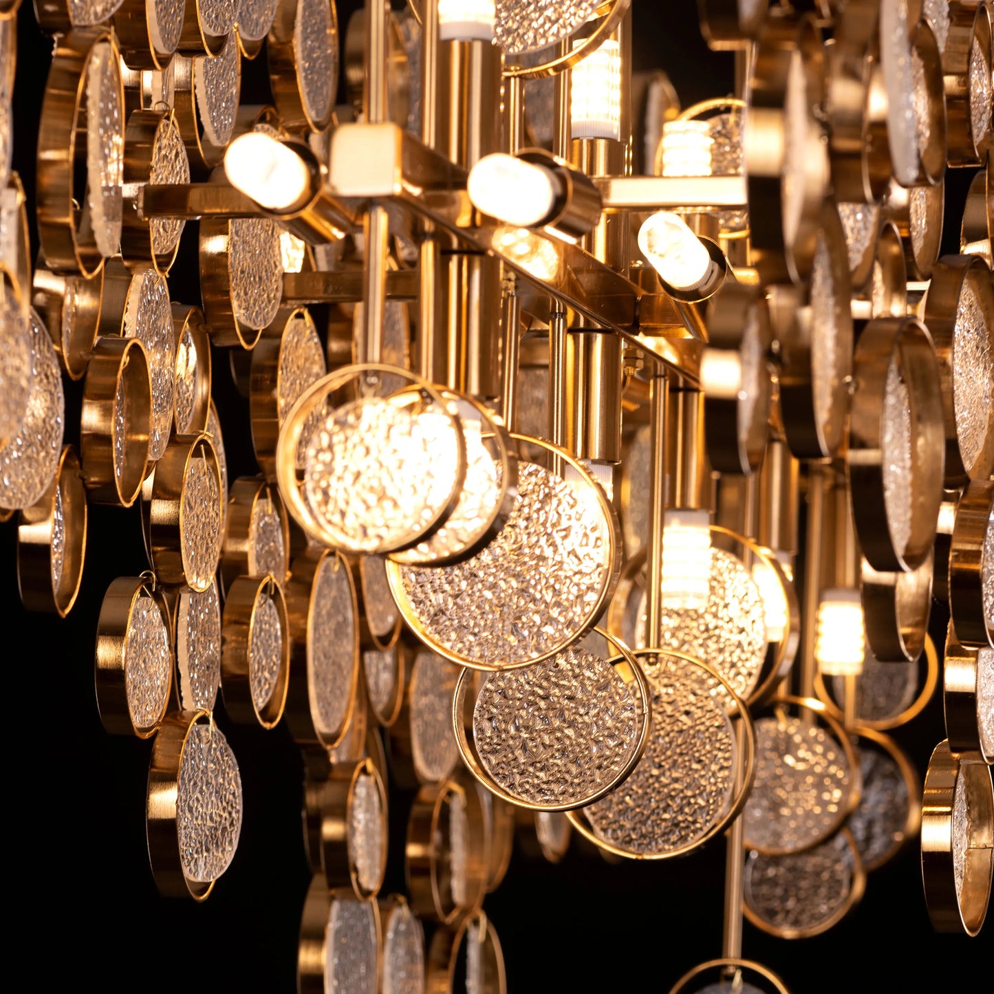 Louder Than Thunder Crystal Chandelier