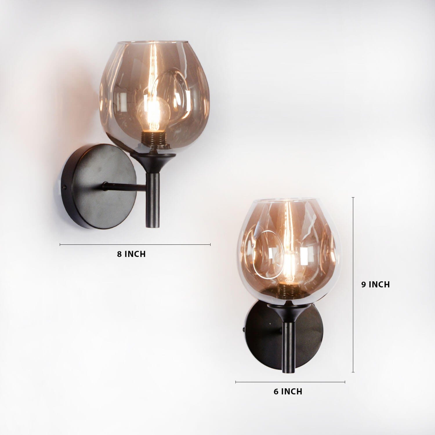 Fatebound wall light, flickering prophecies, enigmatic allure.