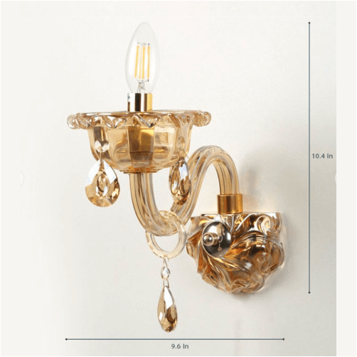 Lavish Chambers Illuminated, Regal Wall Fixture