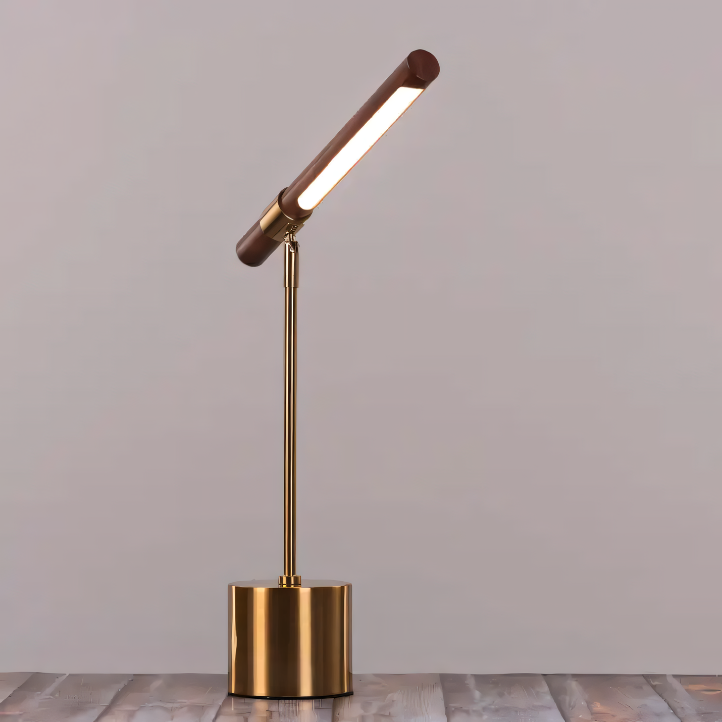 Energy-efficient LED built-in study table lamp