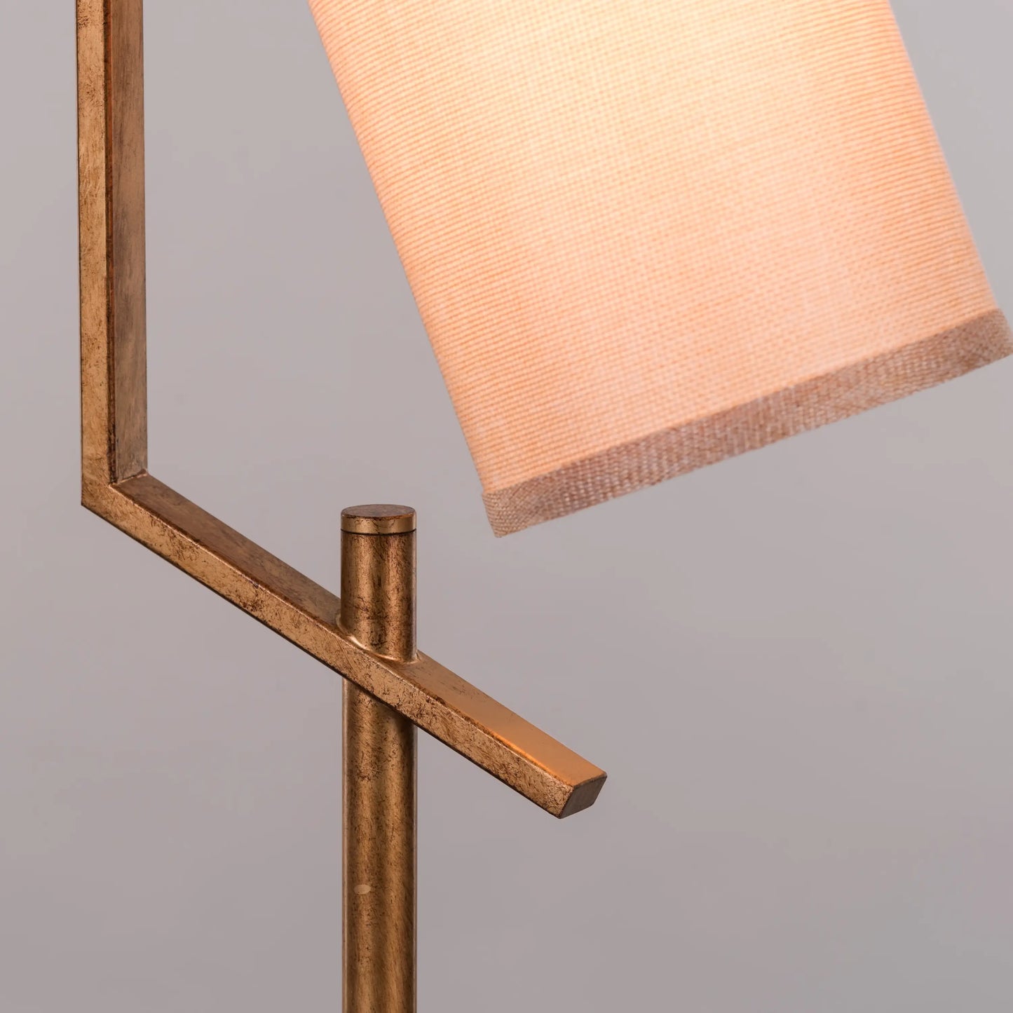 Effortless (Antique Gold, White) Marble Table Lamp