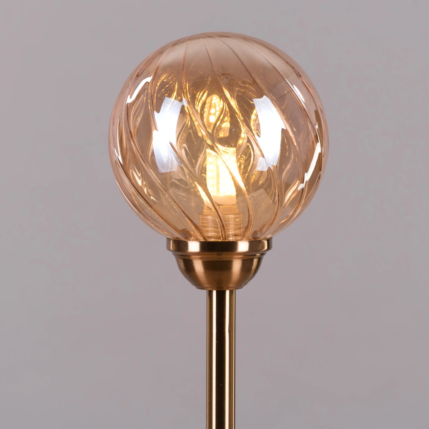 Look & Glisten (Gold, Coffee) Marble Table Lamp
