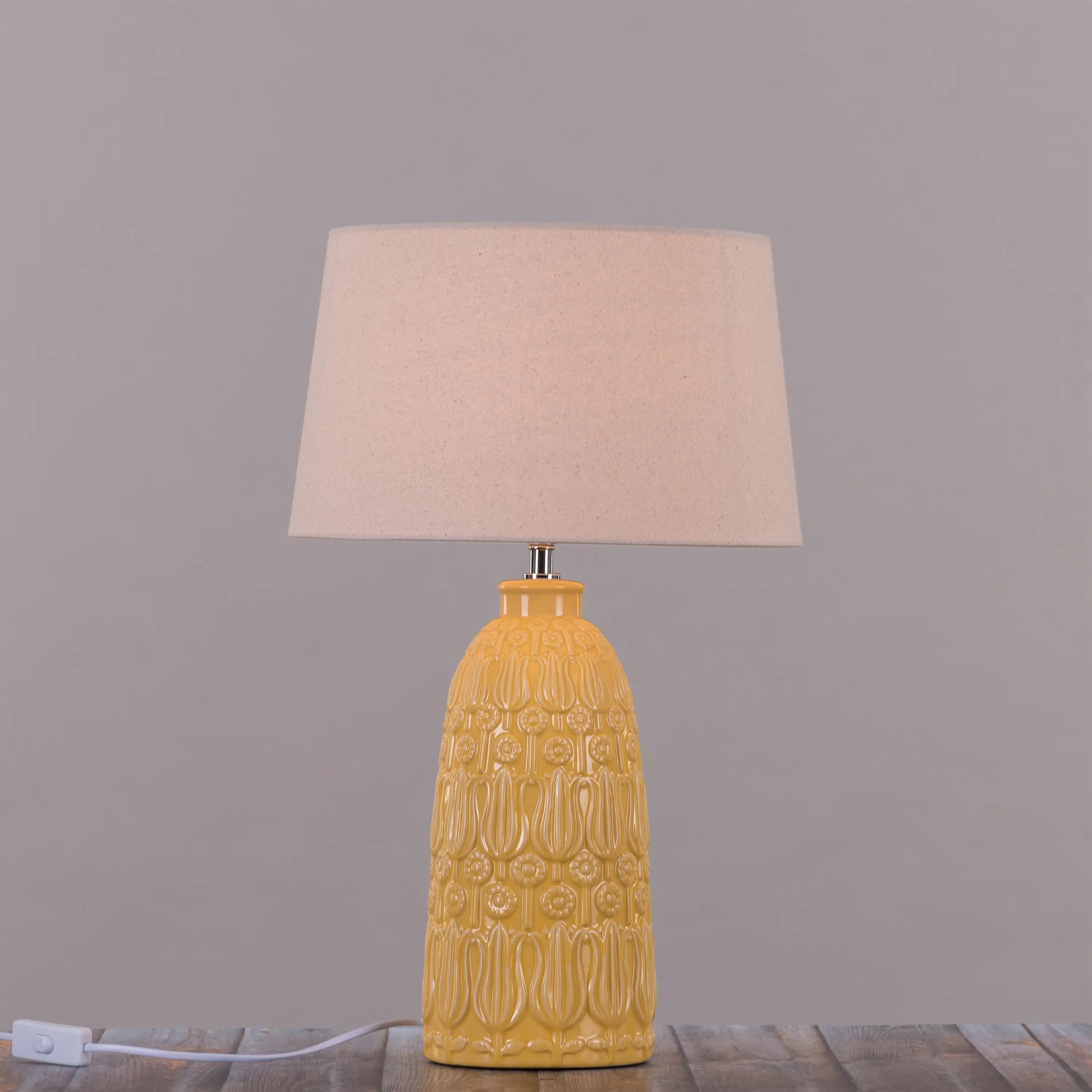 Captivating Yellow Lamp Design