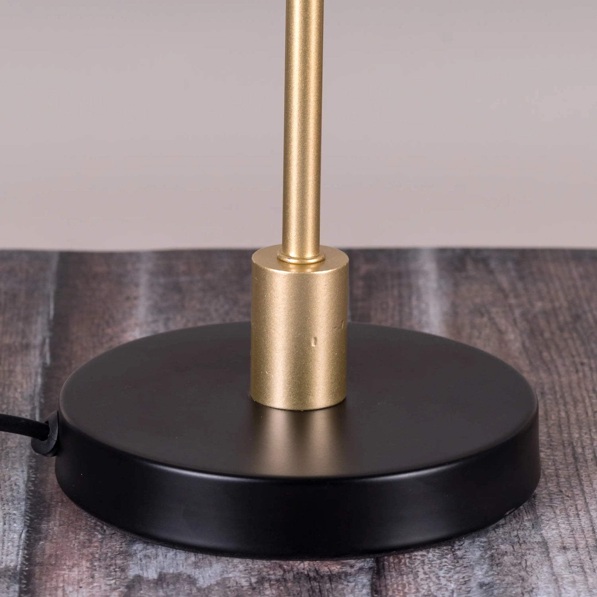 Sophisticated study table lamp with marble base