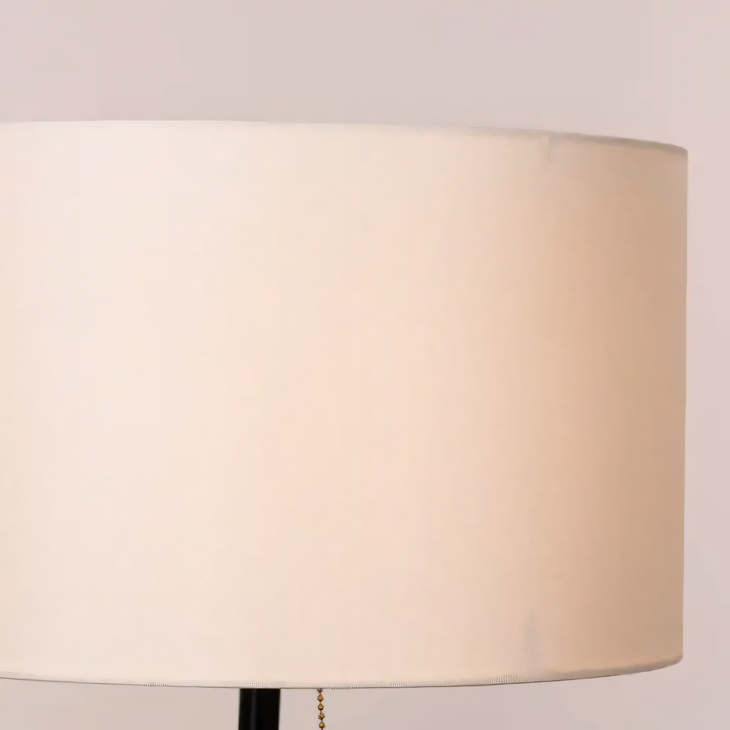 Bold Matte Black and Gold Metal Lamp