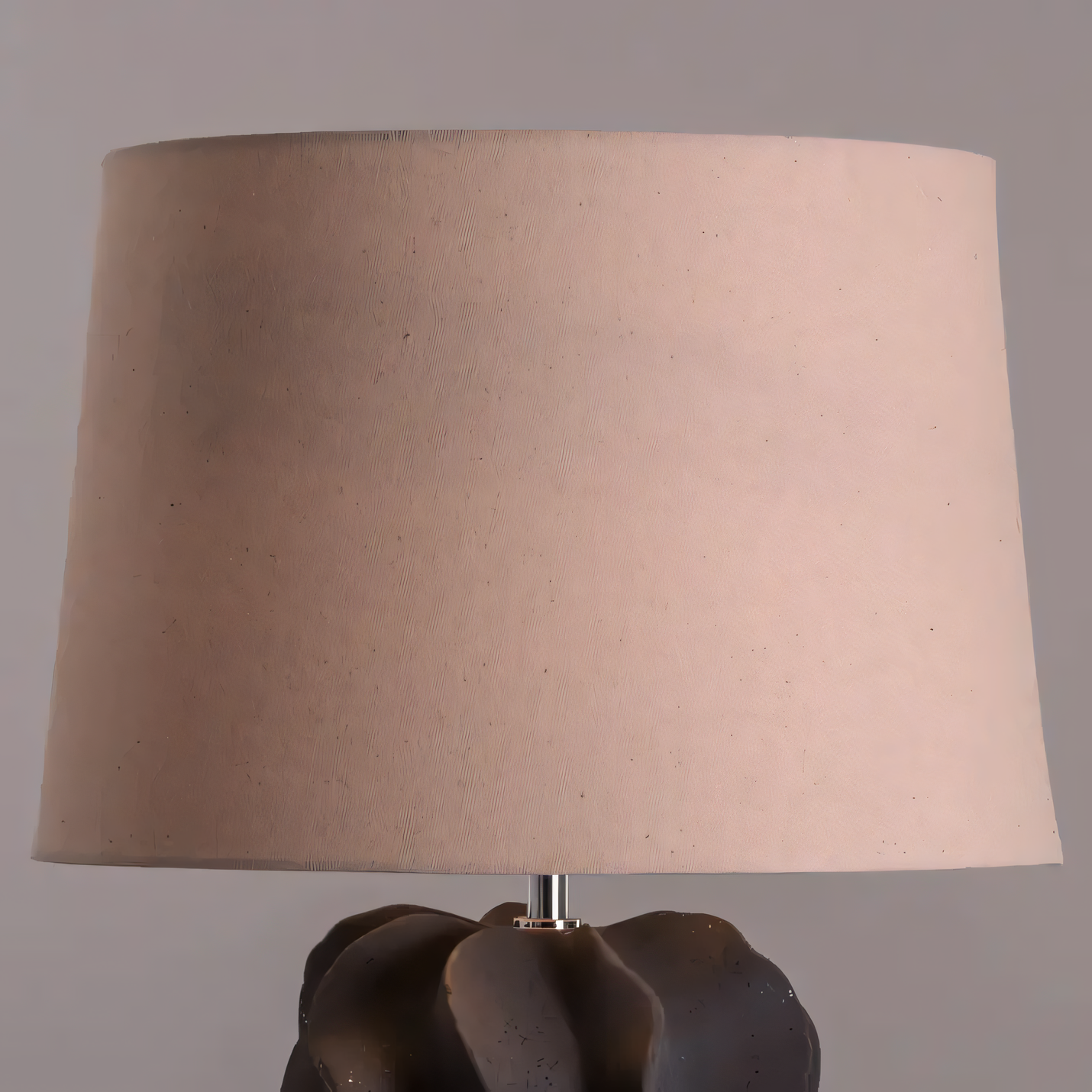 Fusion of form and function in a volcanic-inspired lamp