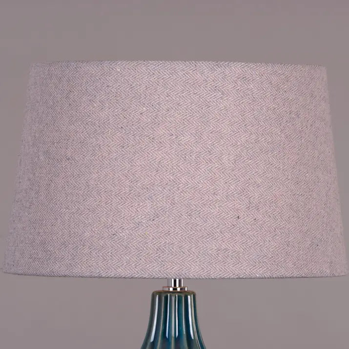 Organic curves and textures in seaside-themed lamp