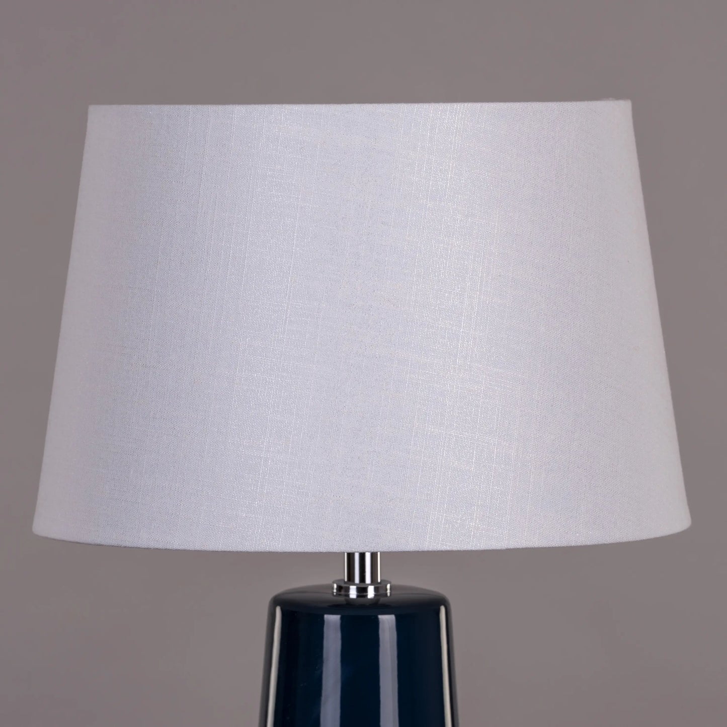 Chivalric Blue Ceramic Lamp