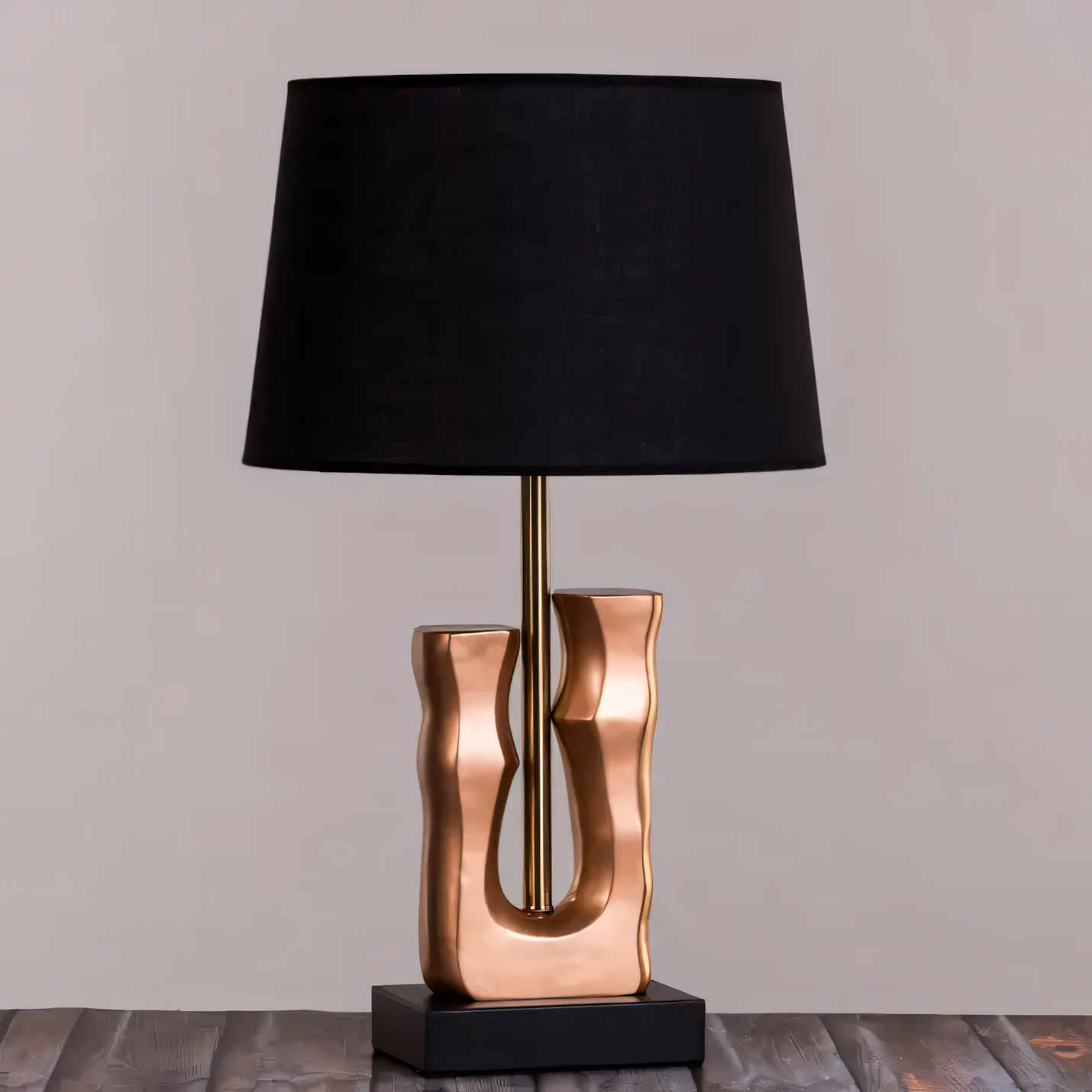 Tranquil marble table lamp for living room or bedroom