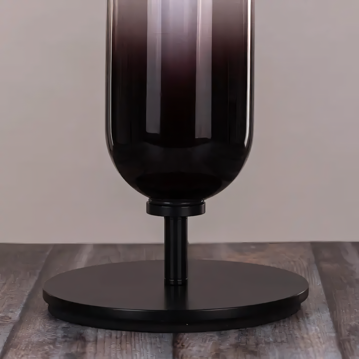 Rustic charm in a modern table lamp