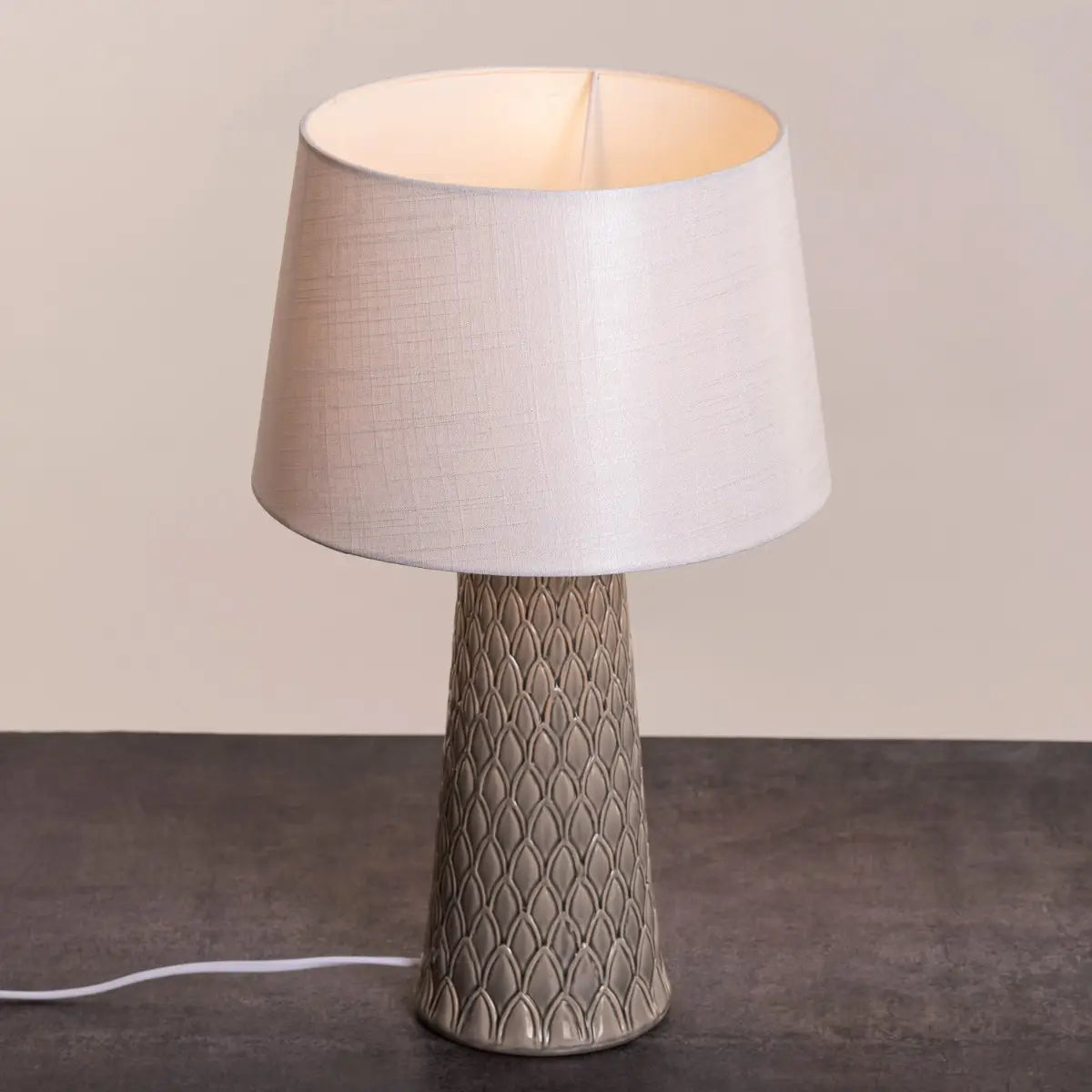 Island Woodcarving Lamp