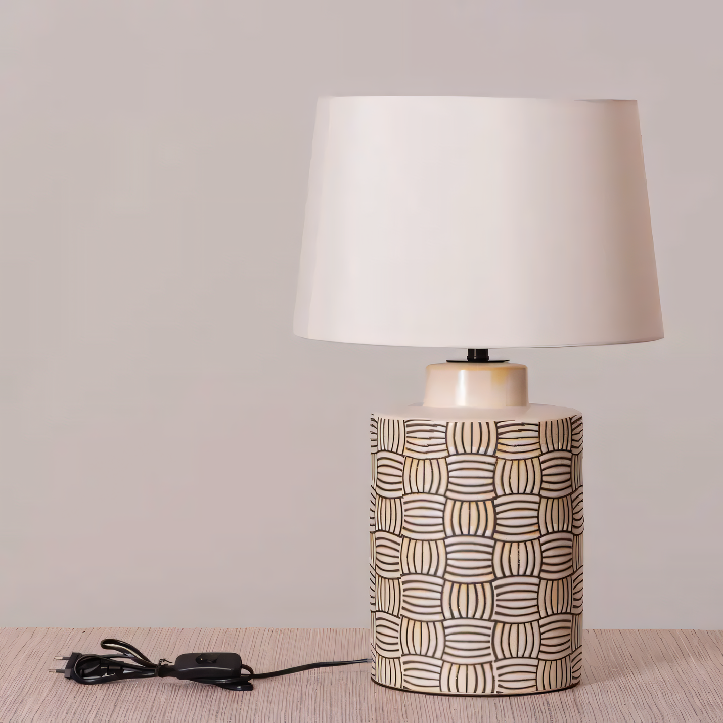 Grey, white, and yellow hues exuding joy