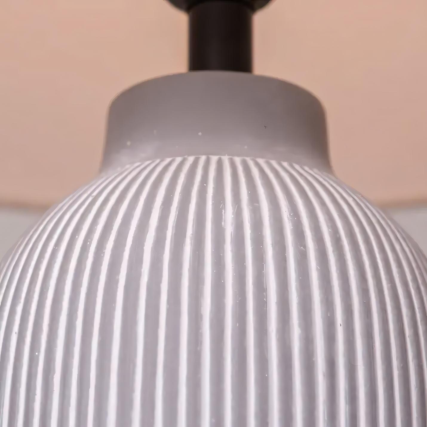 Elegant White Ceramic Table Lamp for Study