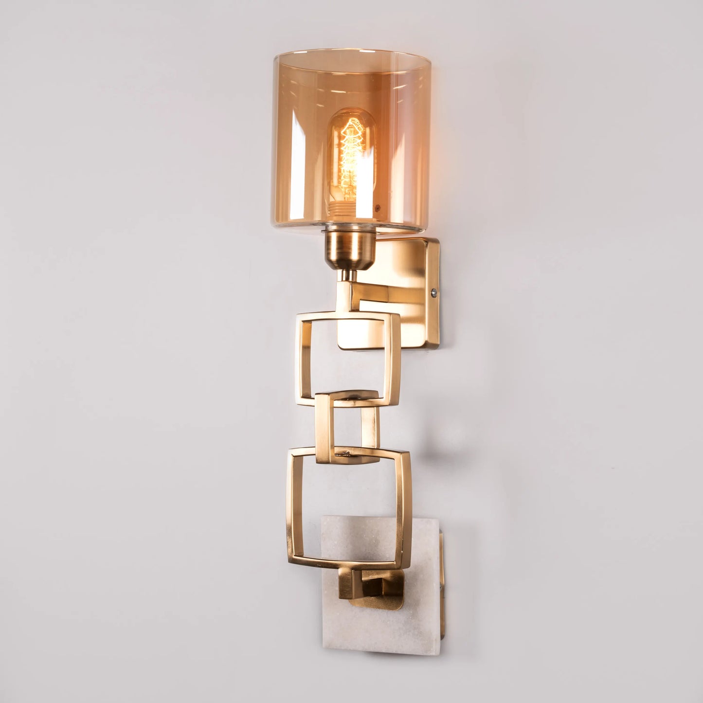Roman Summer Marble Glass Wall Light