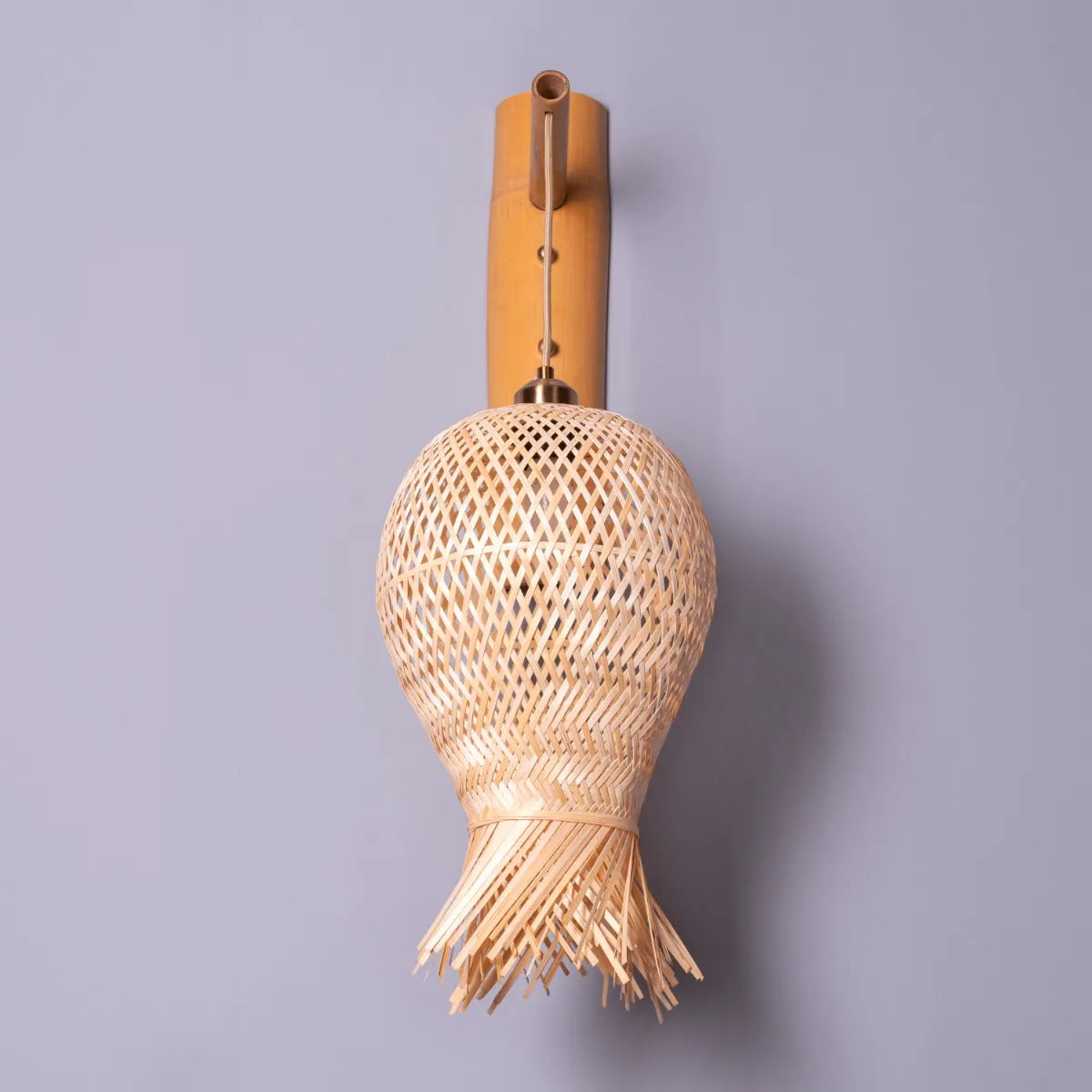 Fishwives Tale Rattan Wall Light