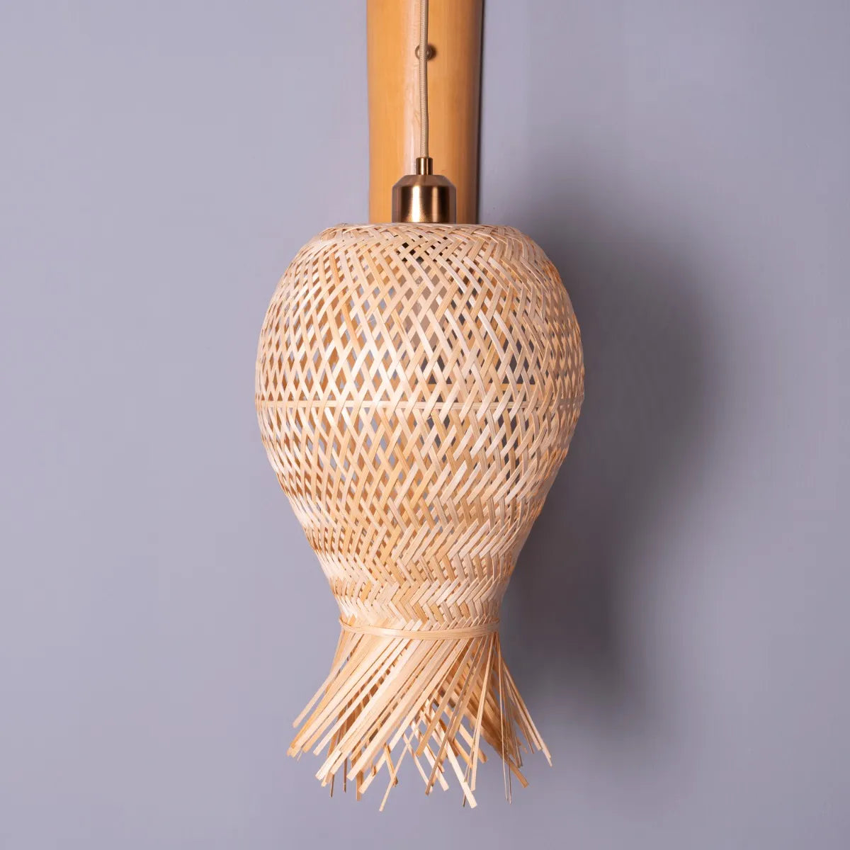 Fishwives Tale Rattan Wall Light