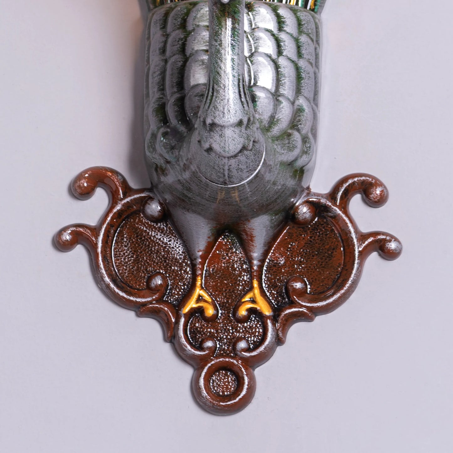 Plume Frosted Glass Wall Light