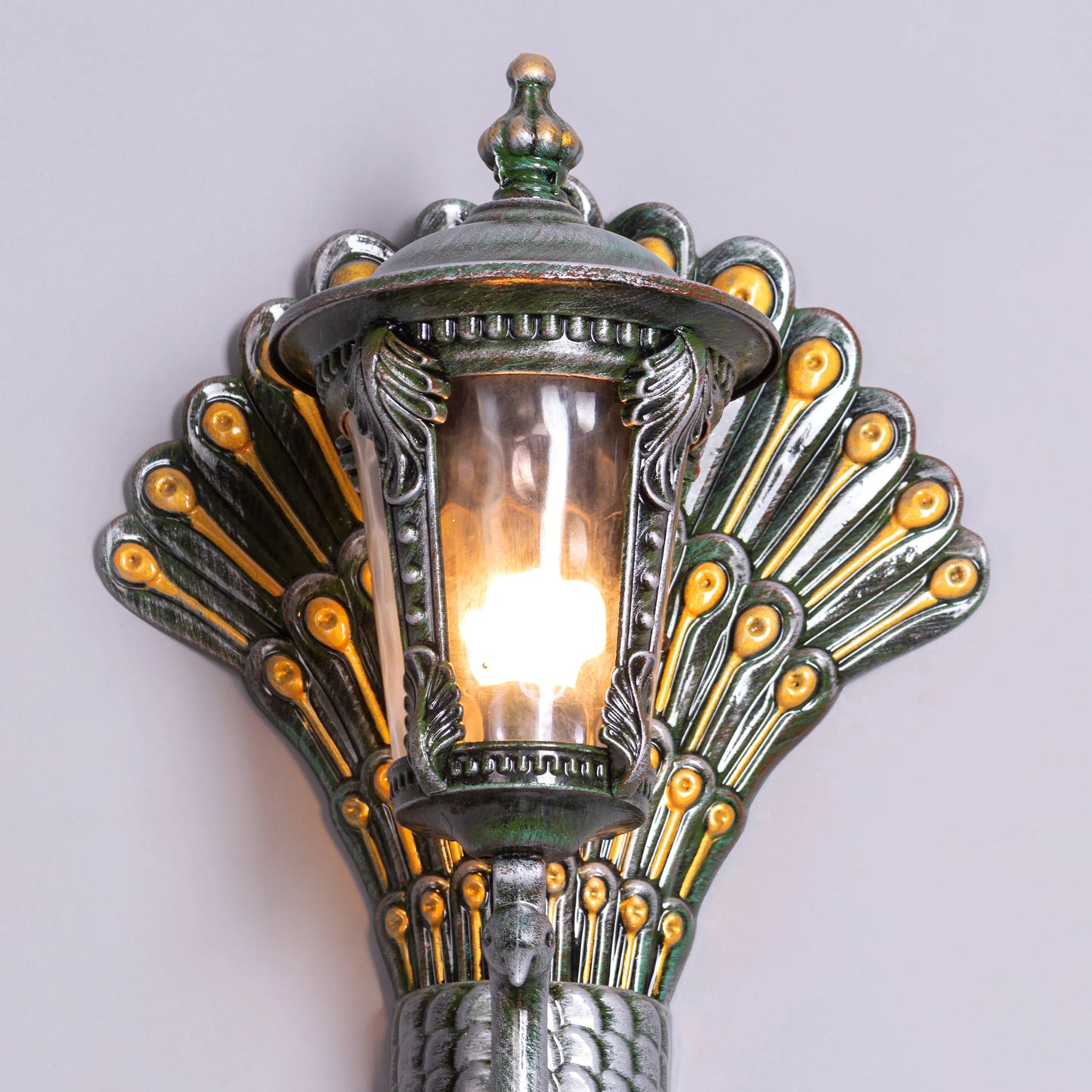 Plume Frosted Glass Wall Light