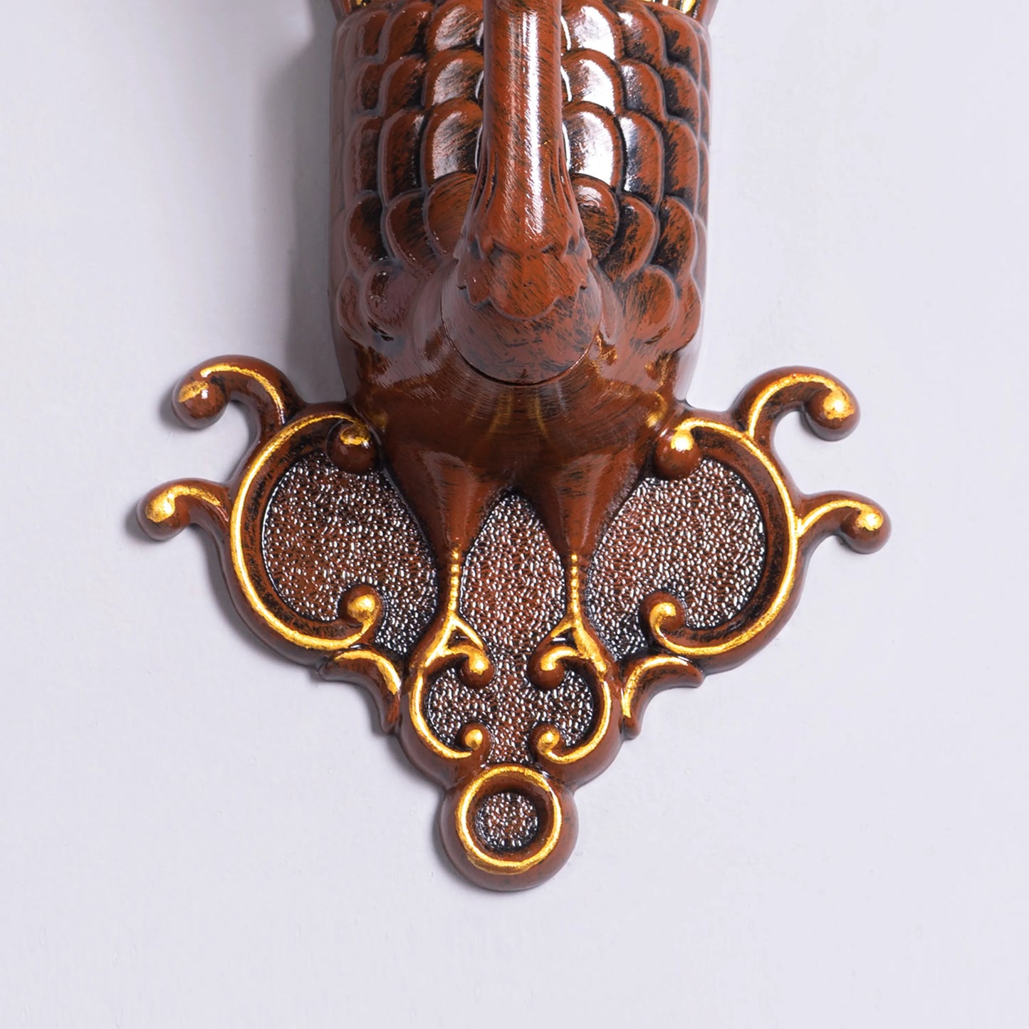 Plume Frosted Glass Wall Light - luxurious wall light with frosted glass shade, providing soft, ambient lighting with an elegant, plume-inspired design.