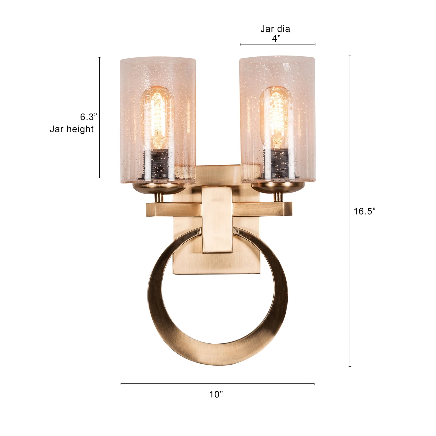 Game Over Signature Glass Wall Light