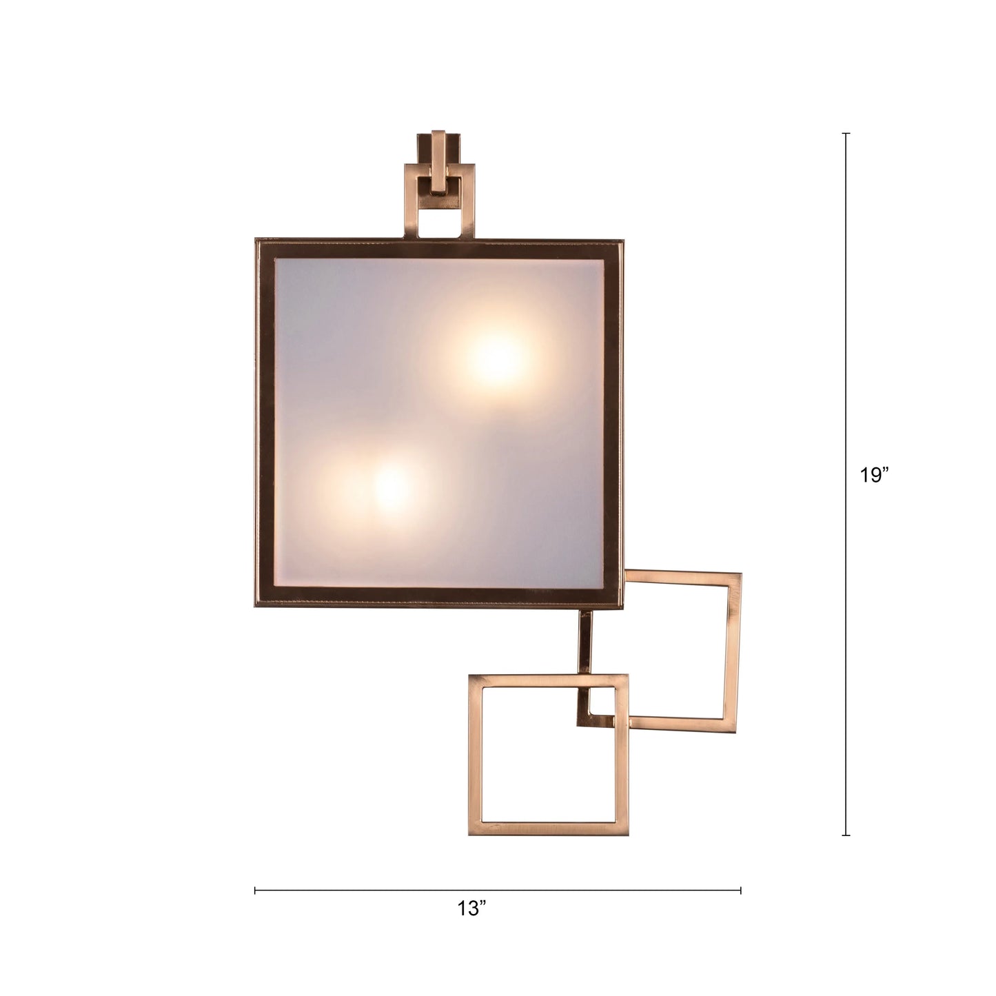 High Life Zig Zag Art Wall Light