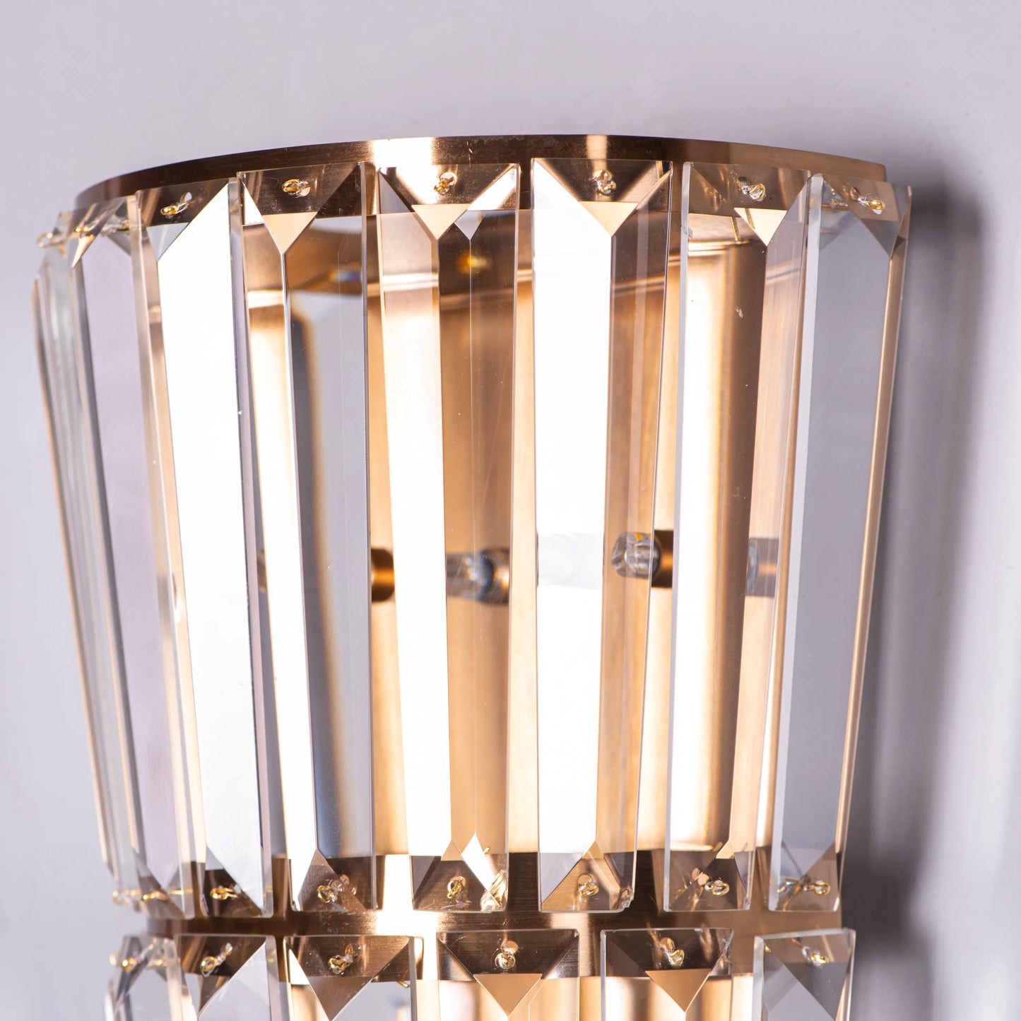 Your Grace Glass Crystal Wall Light