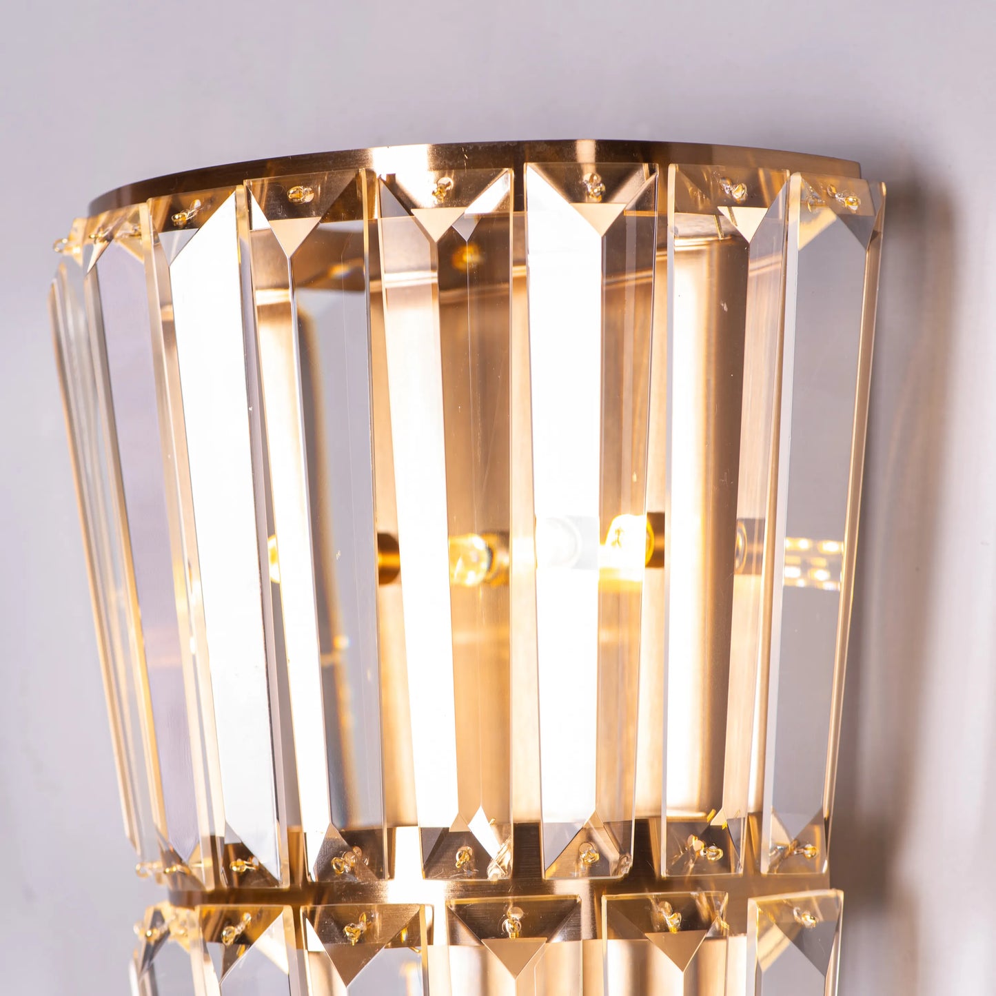 Your Grace Glass Crystal Wall Light