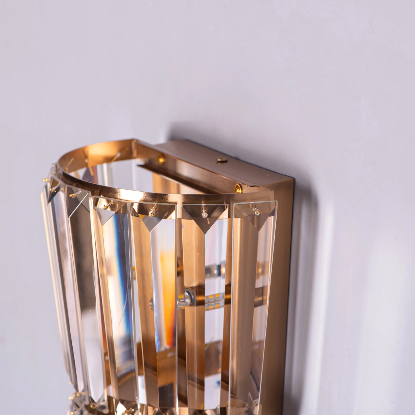 Your Grace Glass Crystal Wall Light