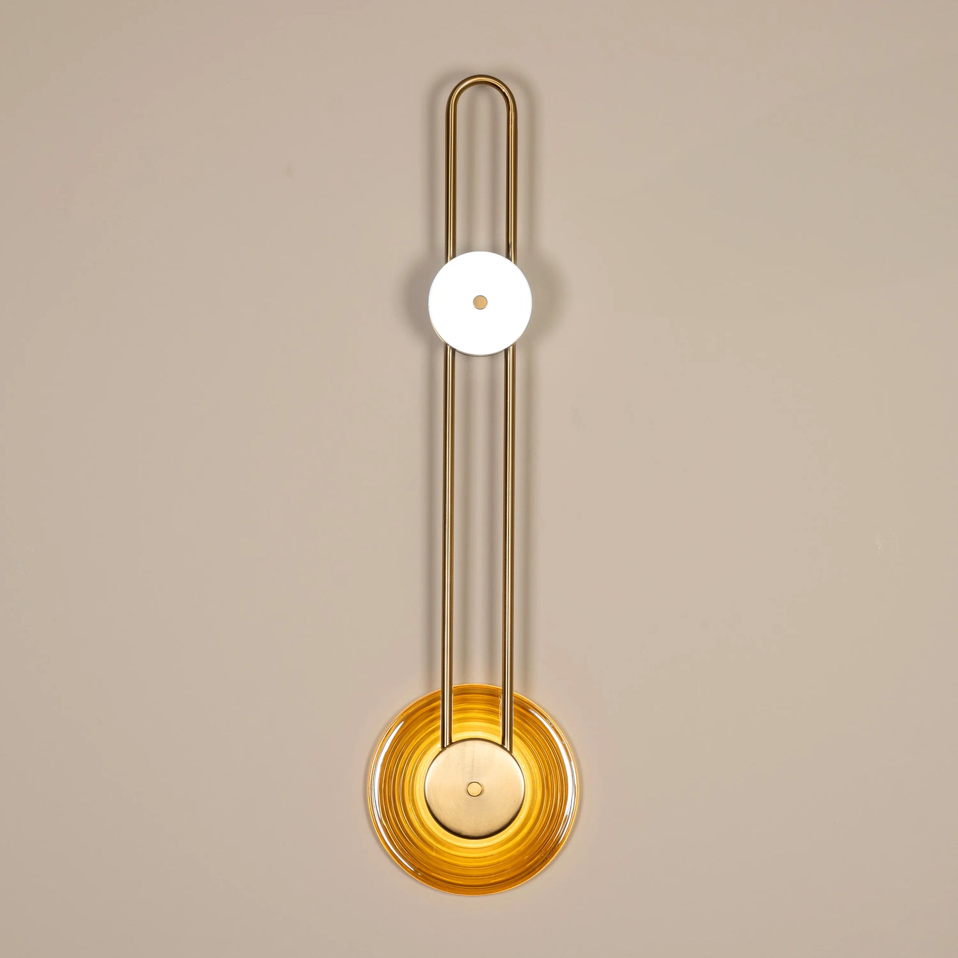 Sleek and minimalist wall light with adjustable color temperatures