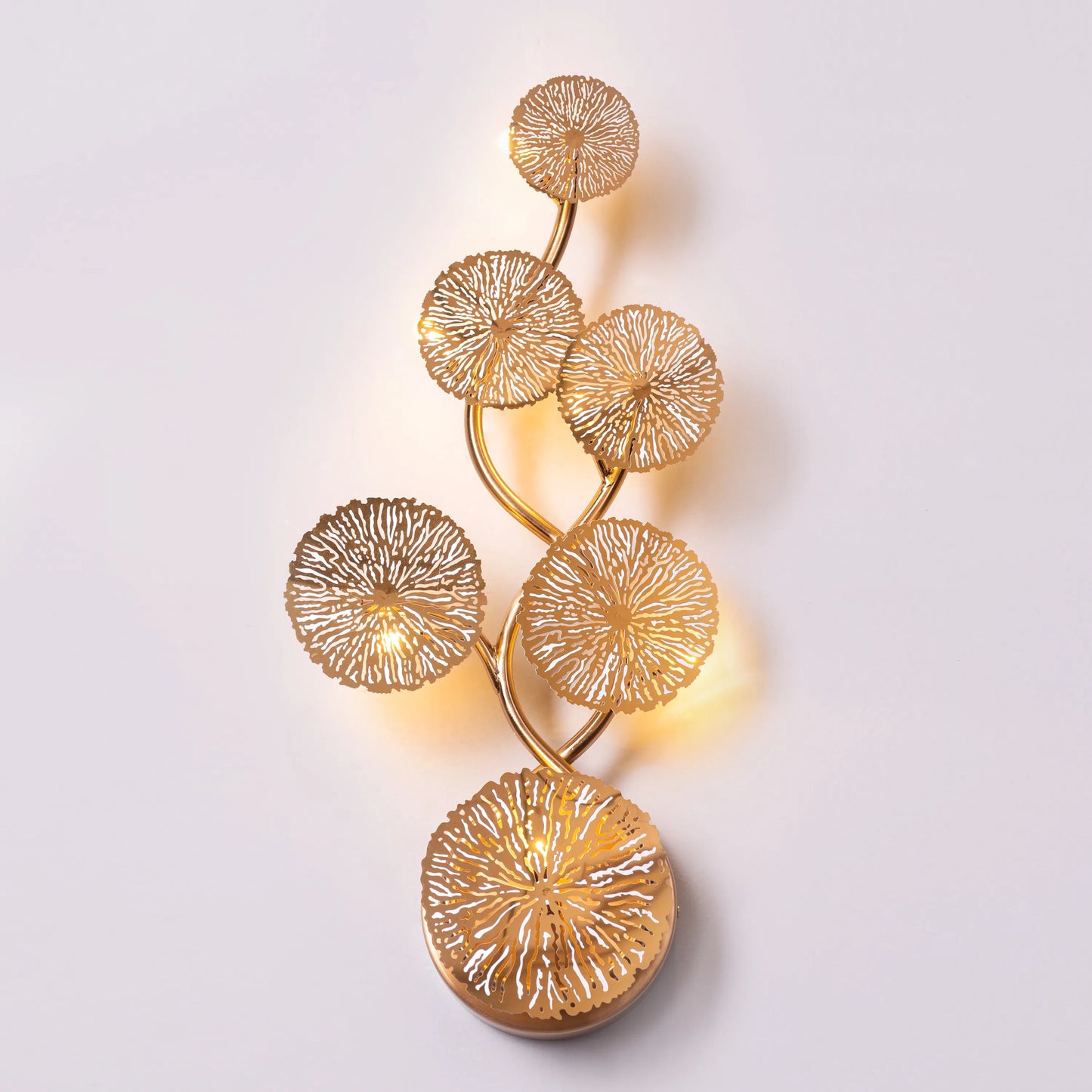 Unconventional Lighting Piece - The "Stop Dreaming" wall light, a statement piece that adds a touch of sophisticated elegance to any interior.