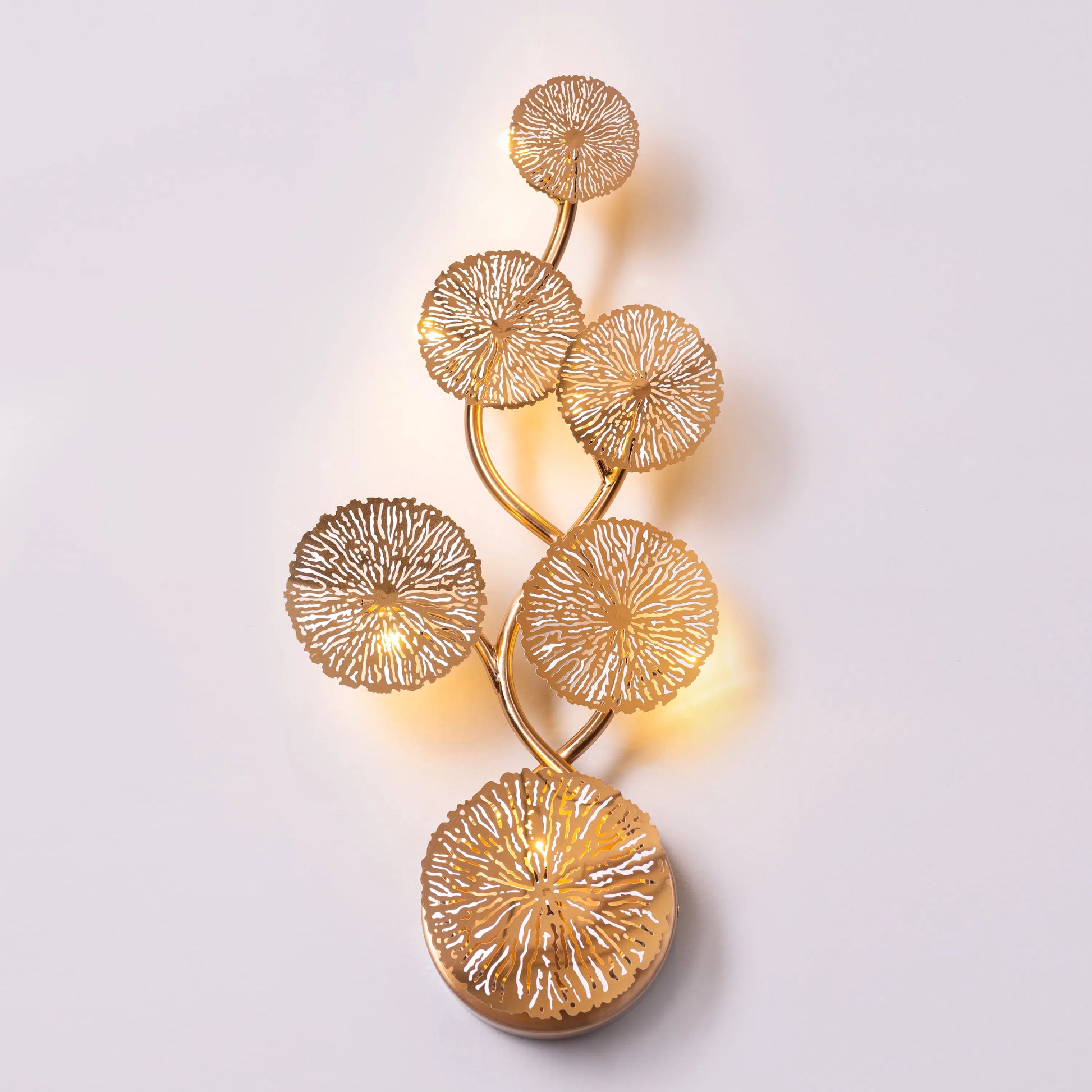 Unconventional Lighting Piece - The "Stop Dreaming" wall light, a statement piece that adds a touch of sophisticated elegance to any interior.