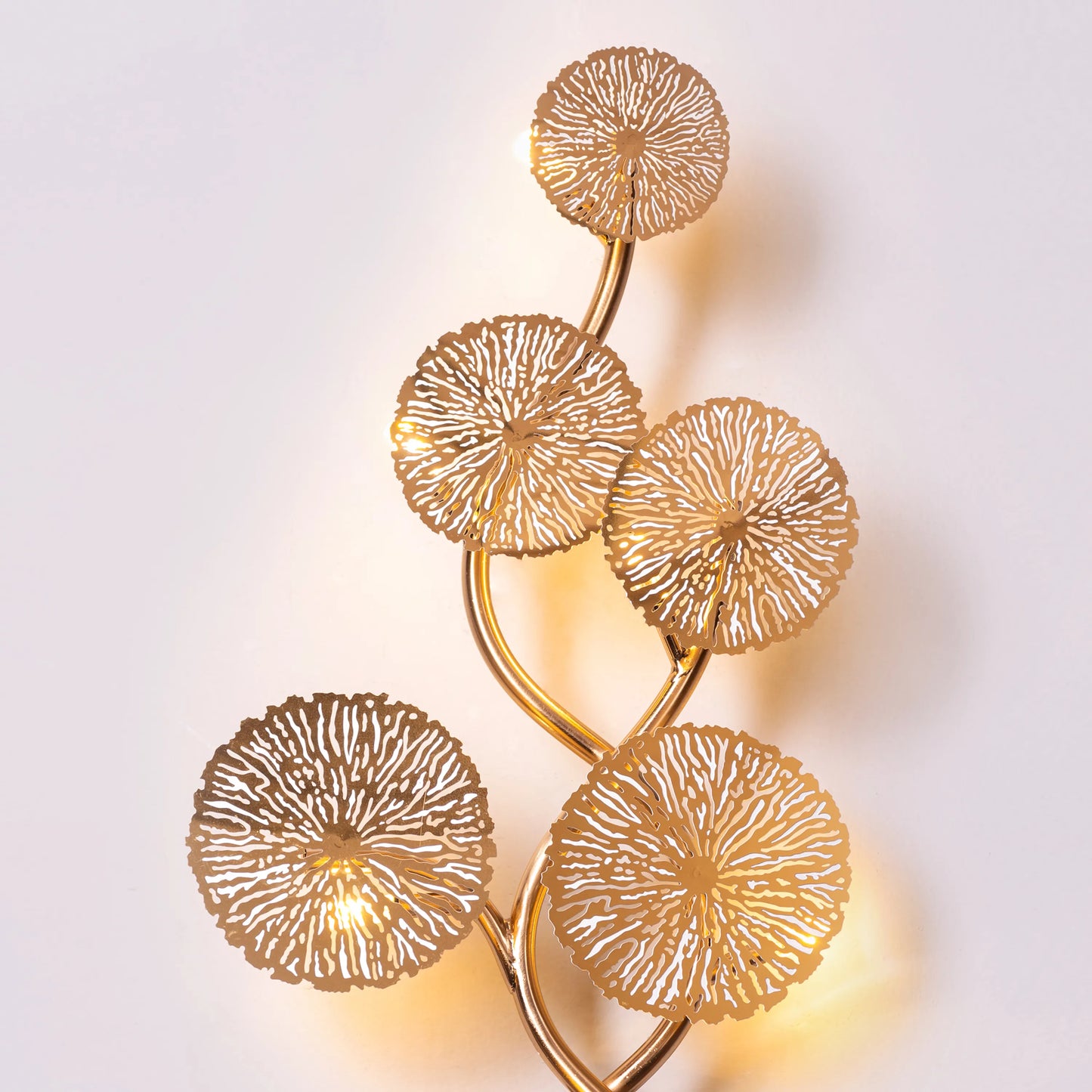 Unconventional Lighting Piece - The "Stop Dreaming" wall light, a statement piece that adds a touch of sophisticated elegance to any interior.