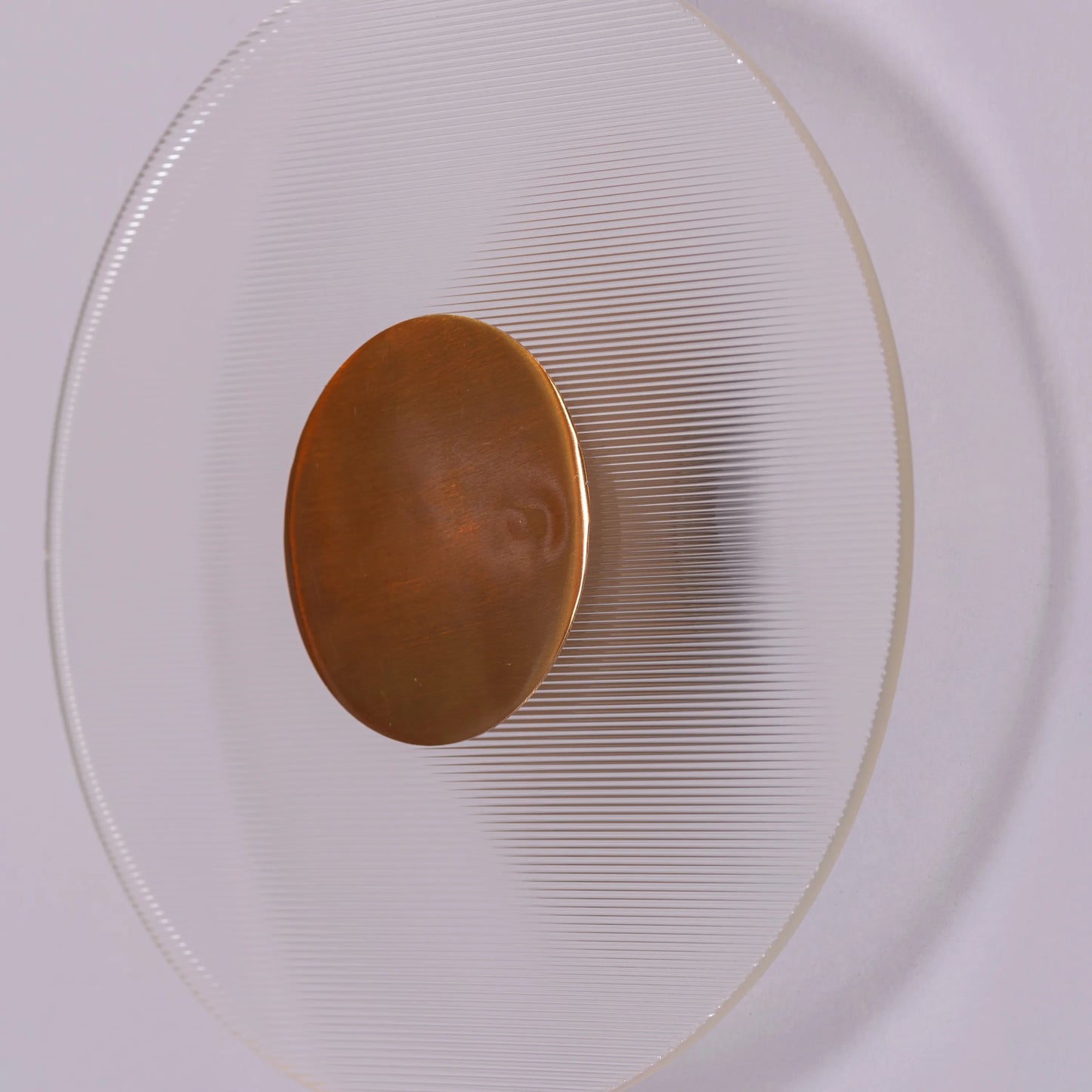 Read Me Down 3 Color LED Textured Glass Wall Light