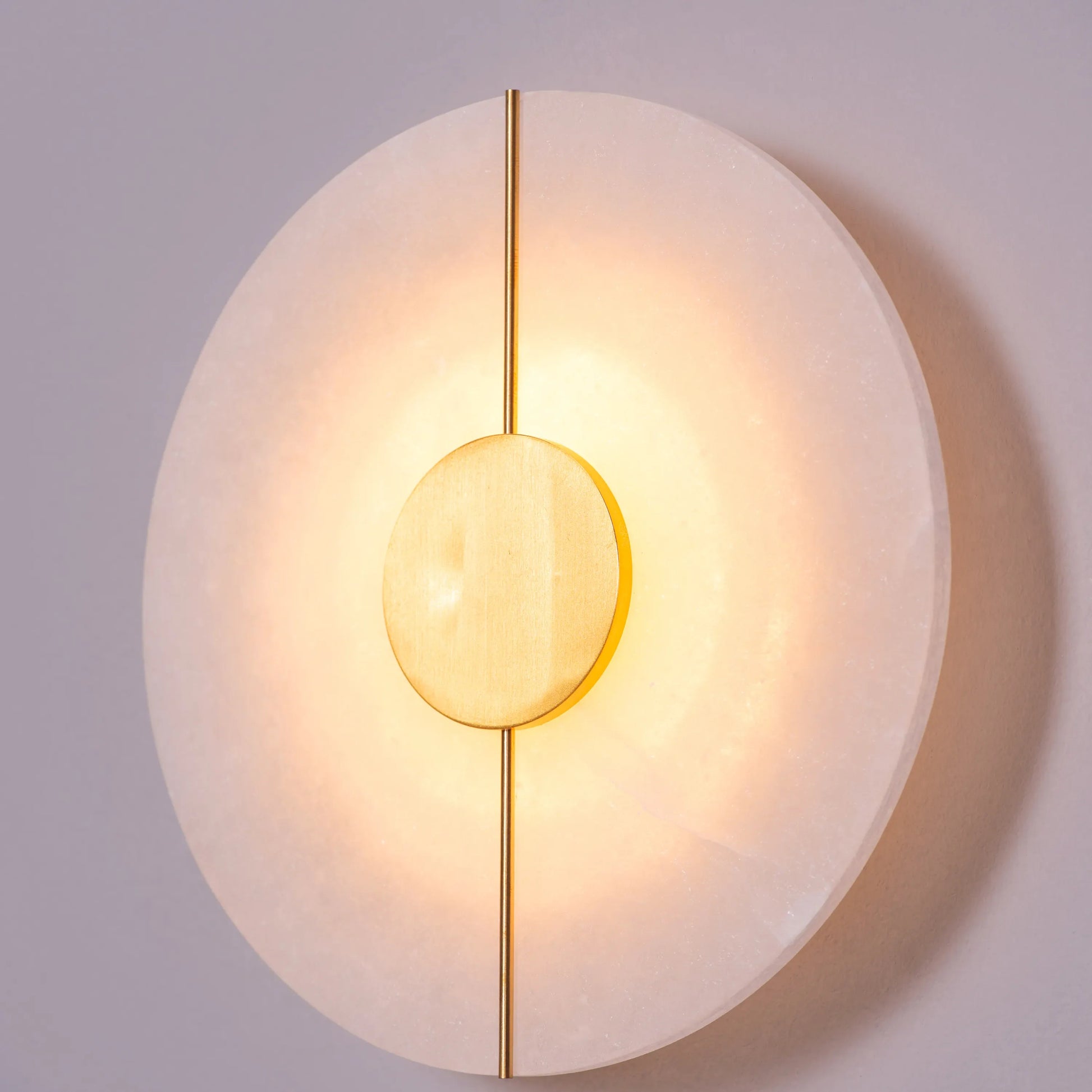 Boomerang (Gold, White) Built-In LED Alabaster Wall Light – a luxurious wall light with a unique boomerang shape, featuring a gold and alabaster finish that provides soft, ambient LED lighting ideal for upscale interiors.
