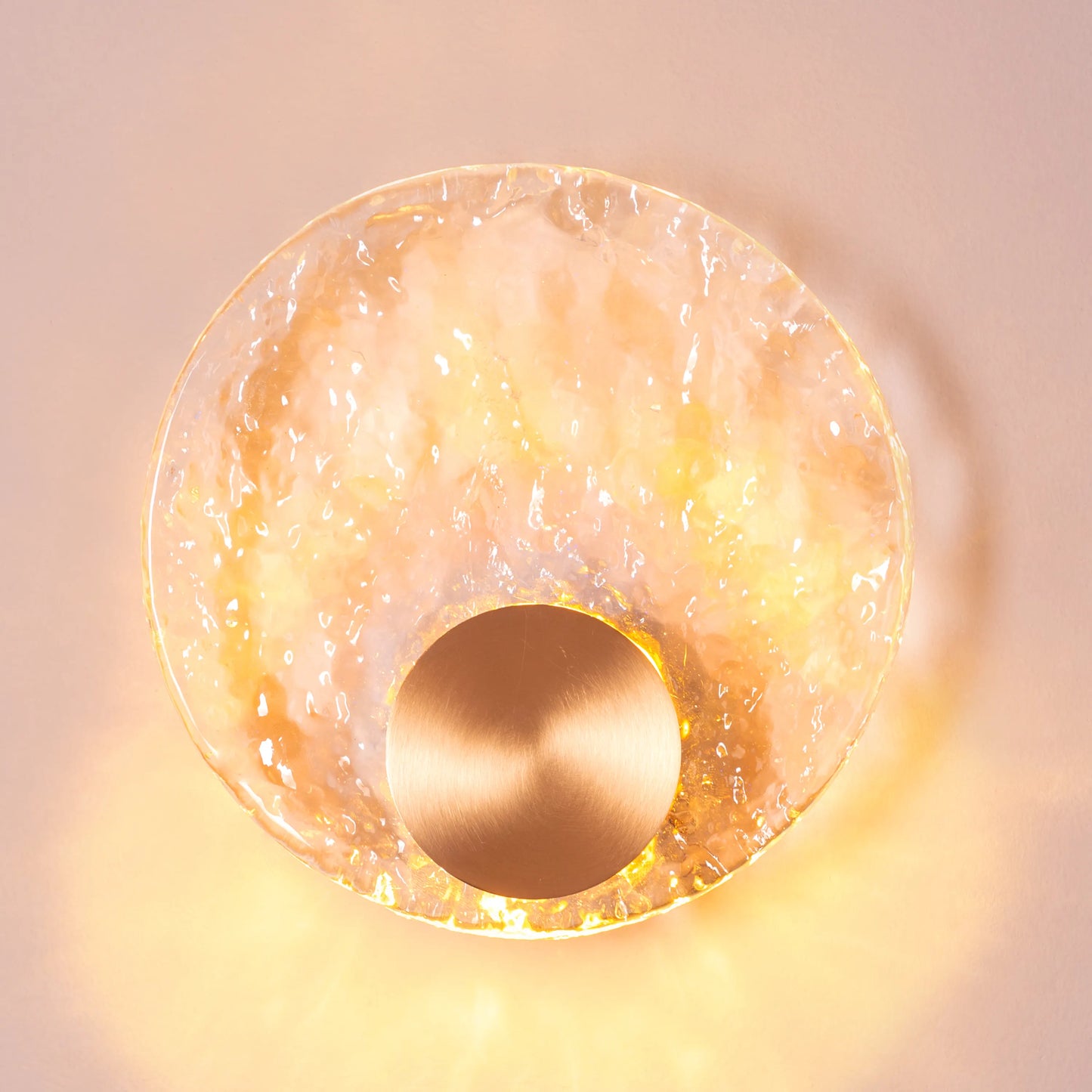 Letters of Legacy Glass Wall Light