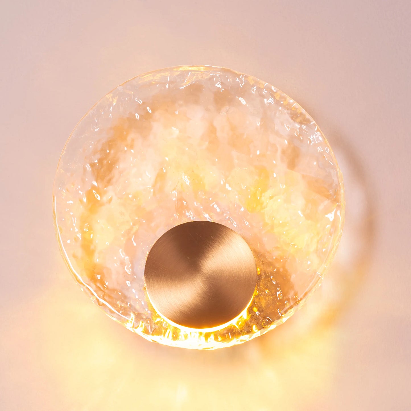 Letters of Legacy Glass Wall Light