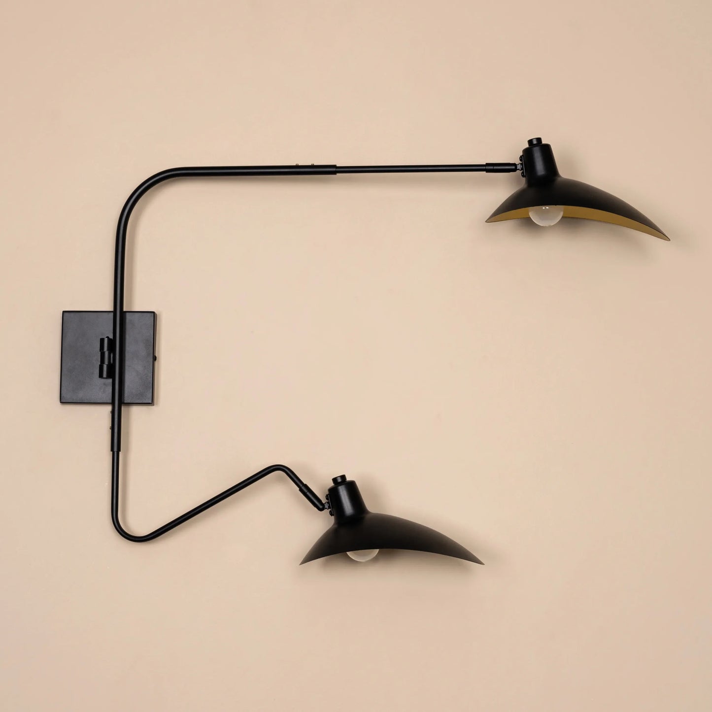 Midnight Proposal (Black) Wall Light