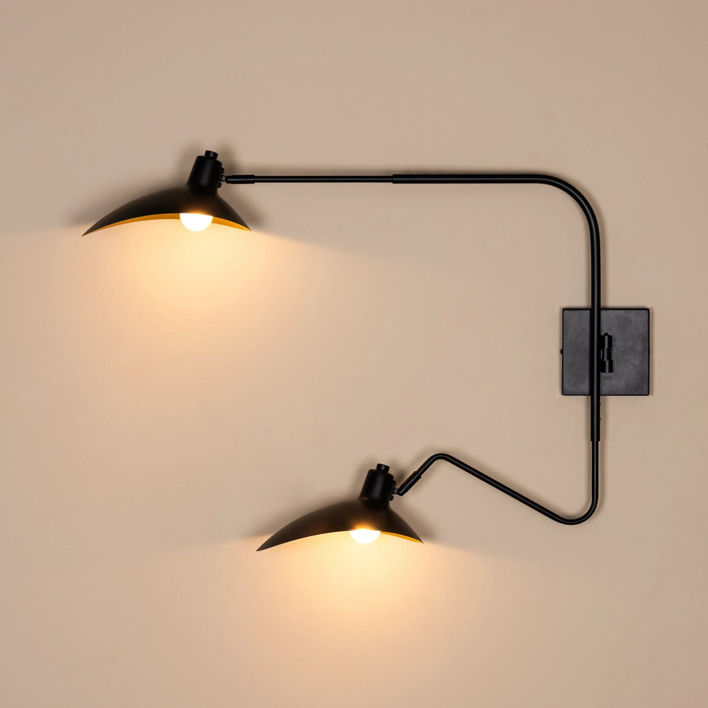 Midnight Proposal (Black) Wall Light