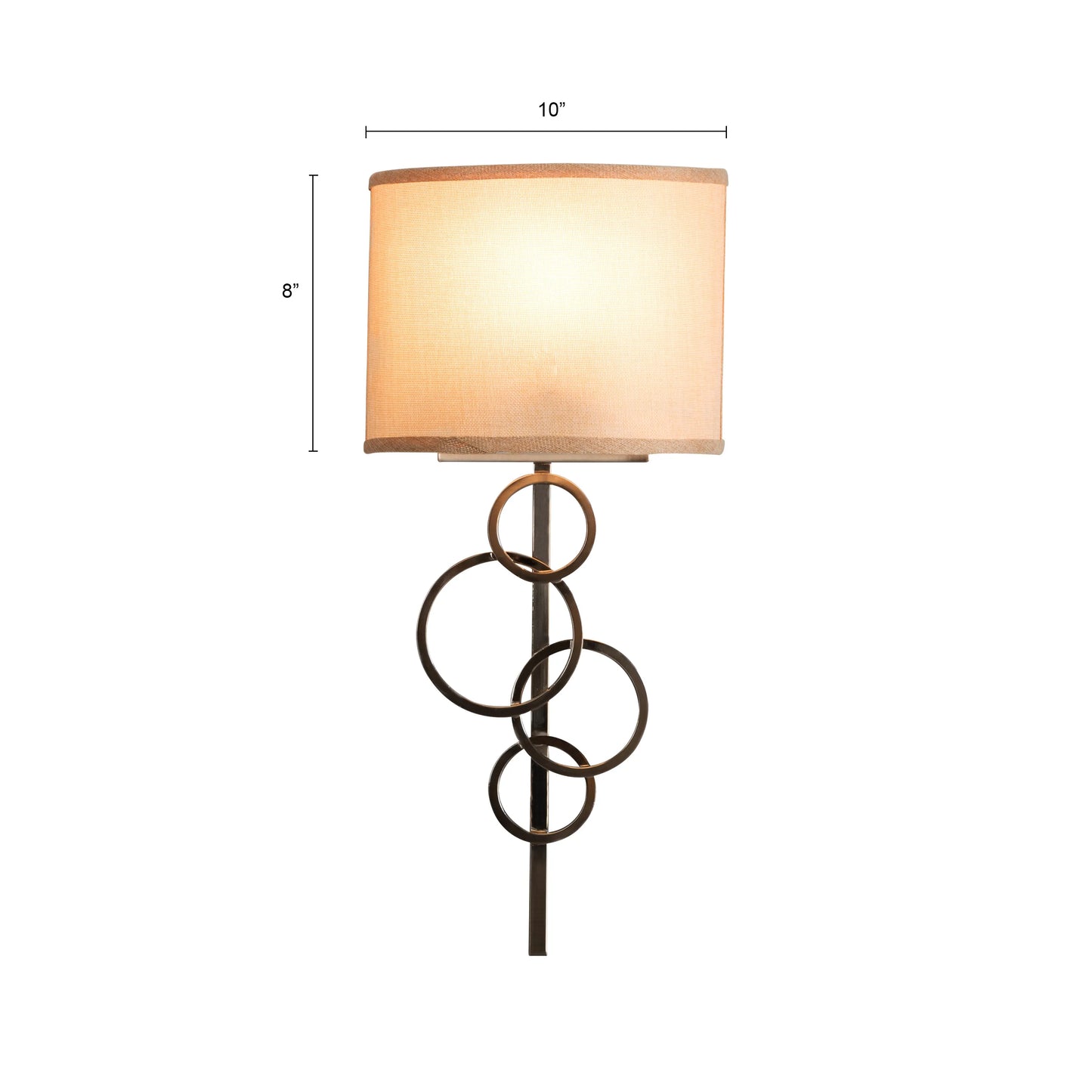 Ring Fling Steel Wall Light